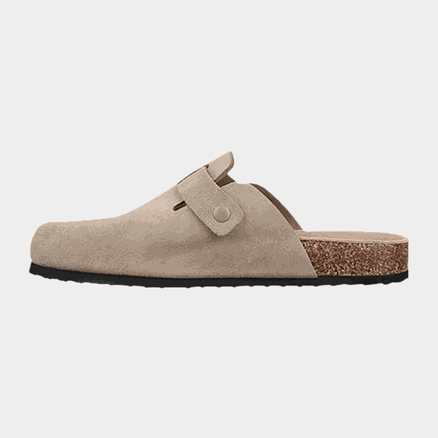 Mule Sandal, fritidssko, herre - Brun