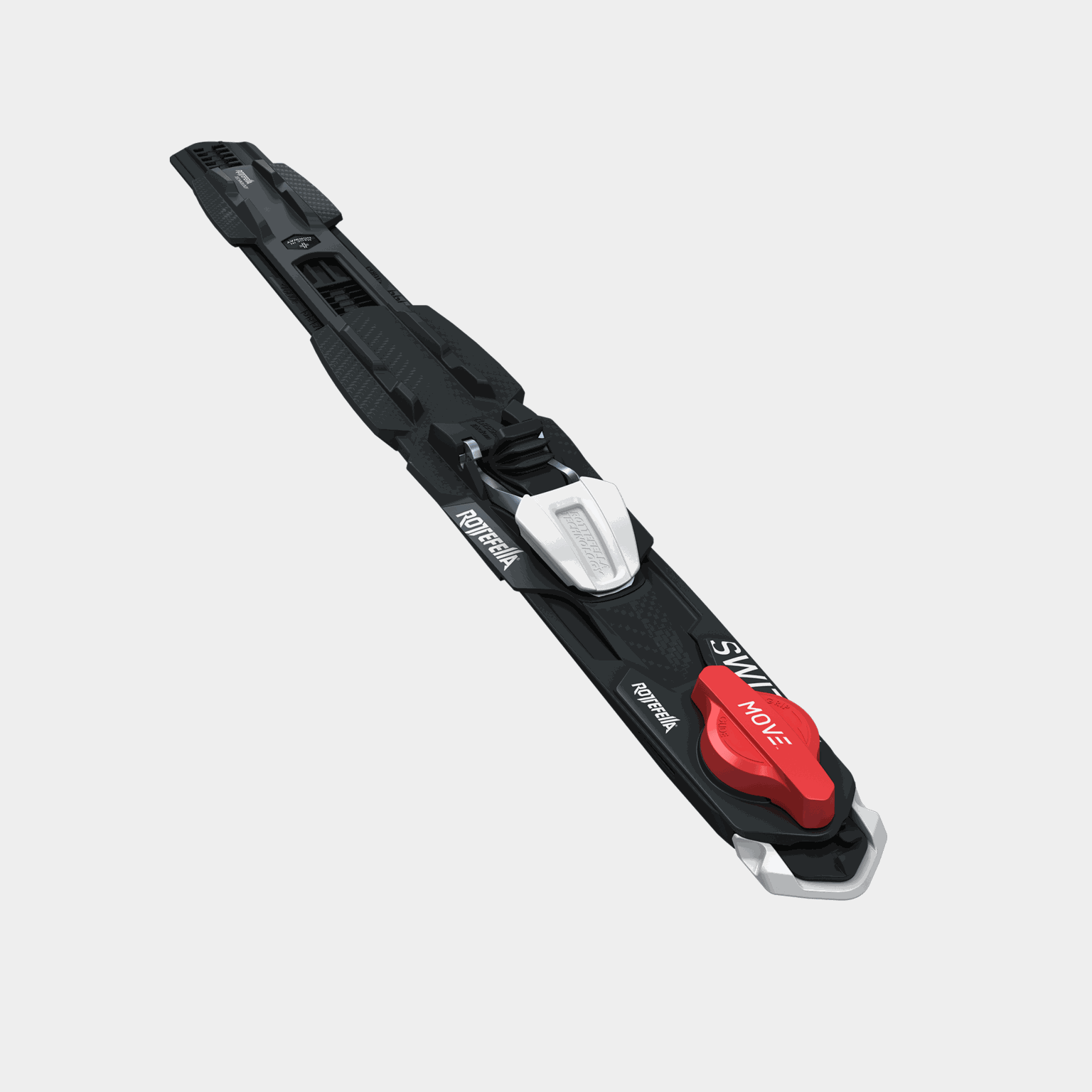 Conjunto de switches Rottefella MOVE NIS 2.0 e 3.0 com 24/25 pinos, incluindo suporte de montagem e adaptador - preto