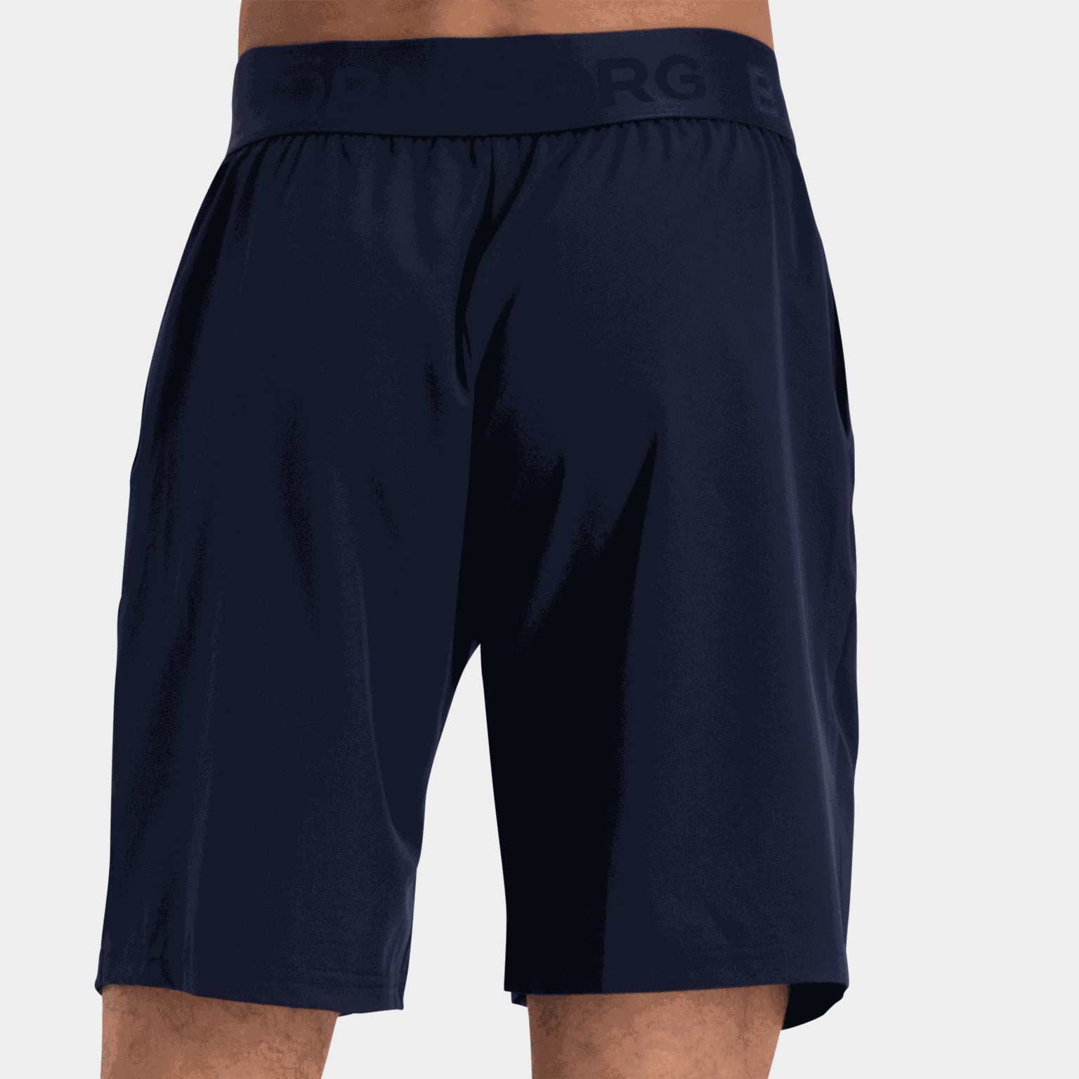  Calções Borg, calças de treino masculinas - azul escuro