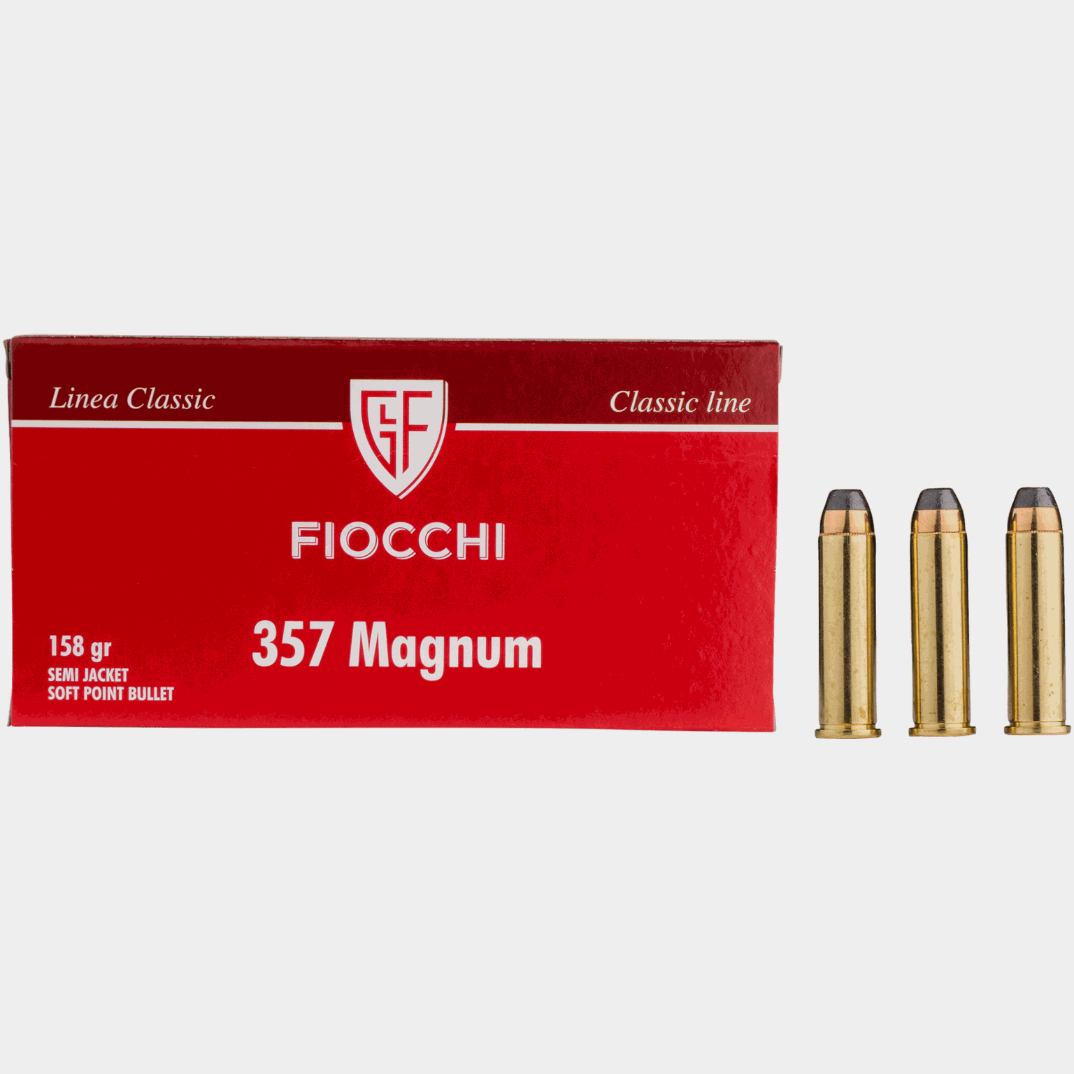 Ammunition till Fiocchi 357M pistol 158g SJSP -