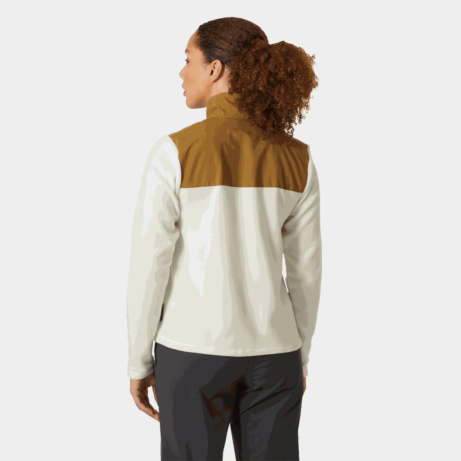 Jaqueta feminina de fleece com estampa Daybreaker Block