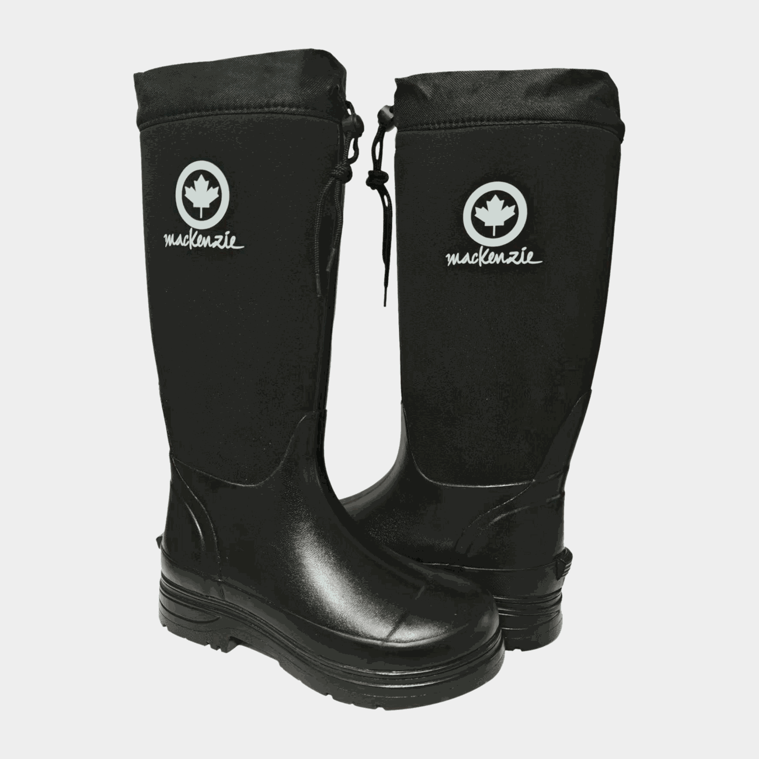 Buty zimowe z neoprenu, Buty z neoprenu - czarne