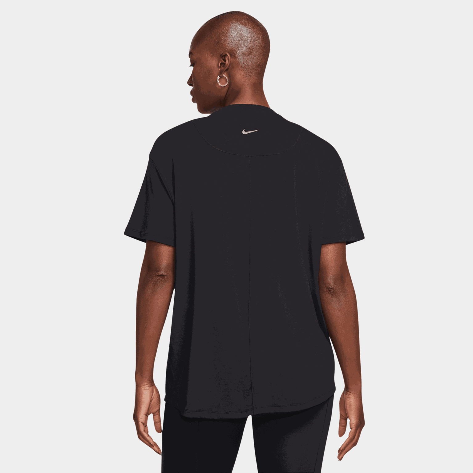 One Relaxed Dri-Fit Short-Sleeve Top, treningstrøye, dame - Svart