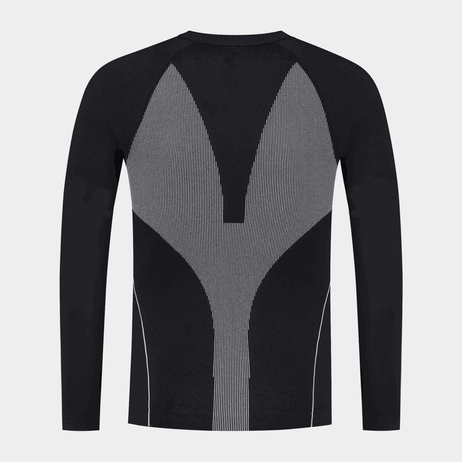  Core T-shirt, set van 2, lange mouwen, maat 23/24, voor heren - zwart