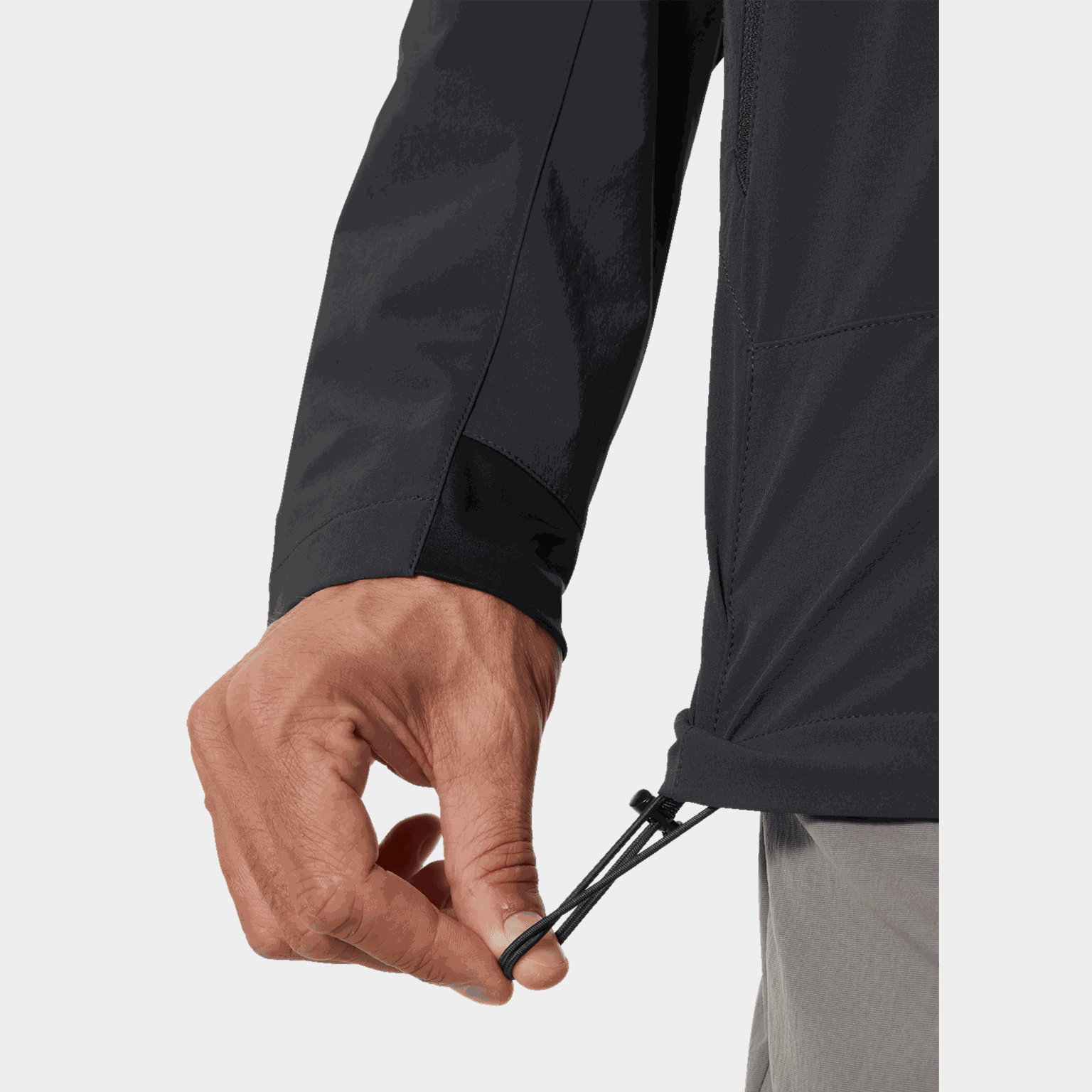 Jaqueta softshell Blaze masculina com capuz.