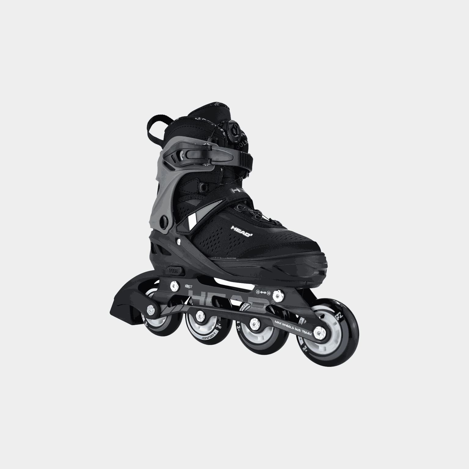 Head Essence 70 Adjustable Inline Skate 24/25, justerbar inlineskøyte barn/junior