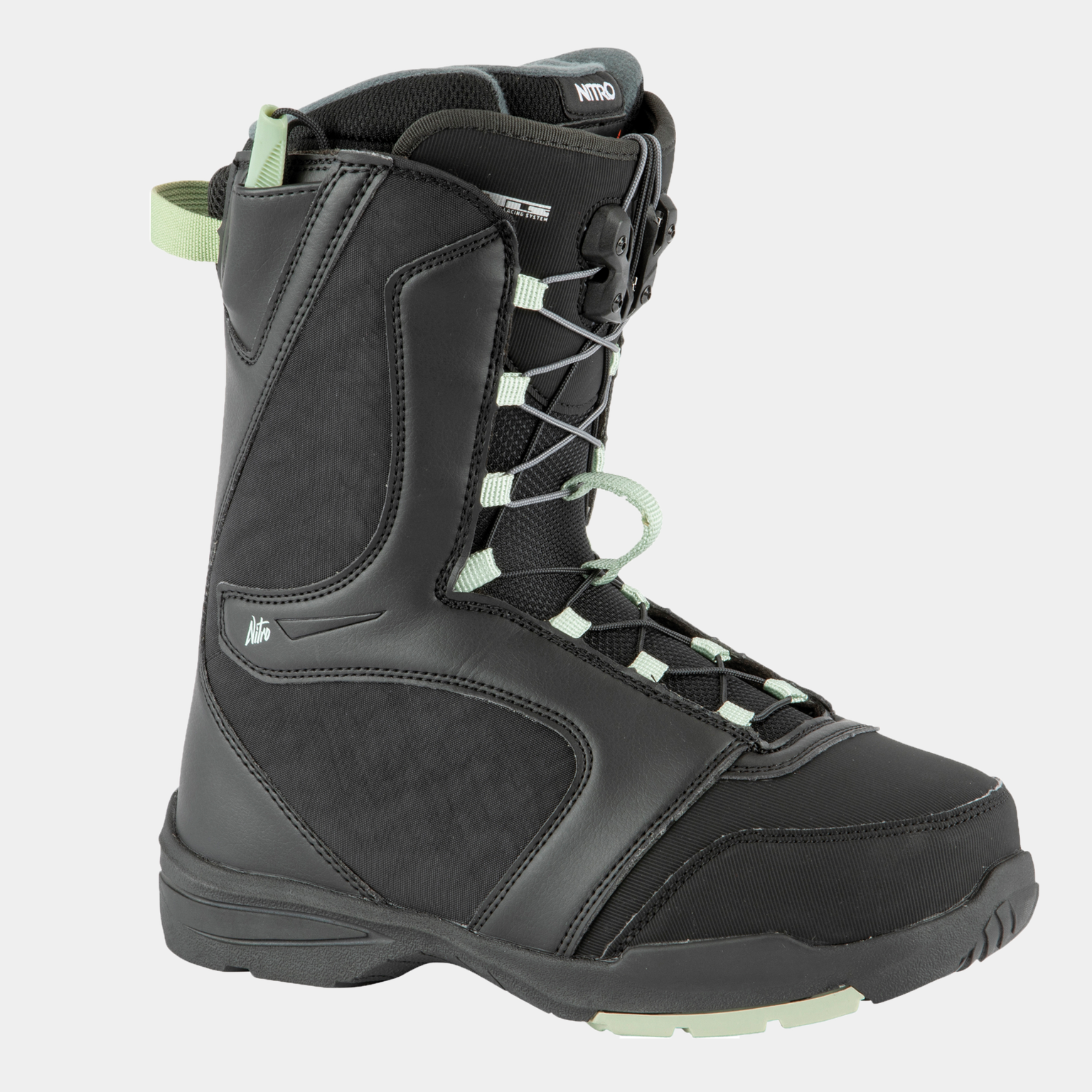  Ghete de snowboard W Flora TLS 24/25 pentru femei – Negre