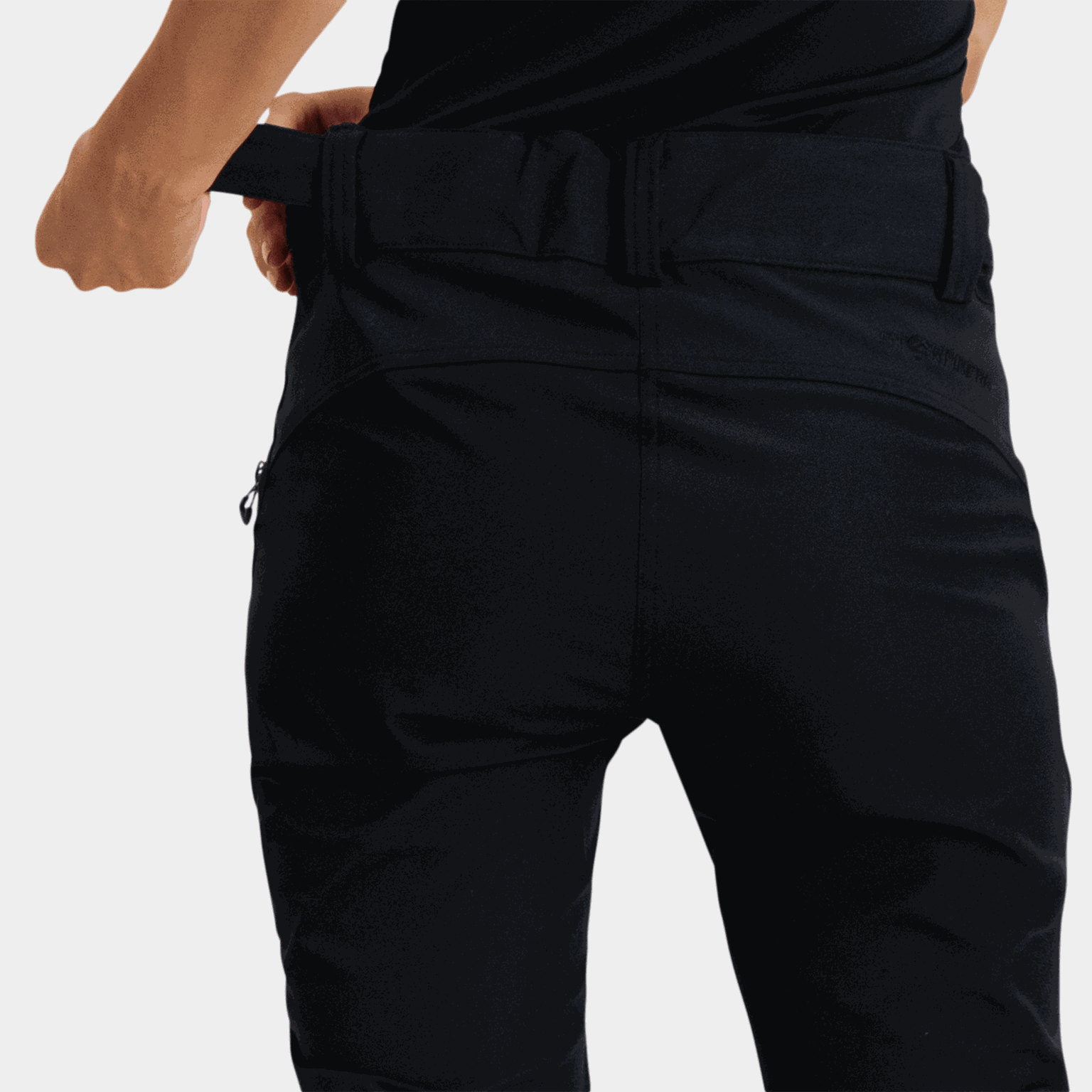  Calça Hasvikfjell W, calça de caminhada feminina - preta