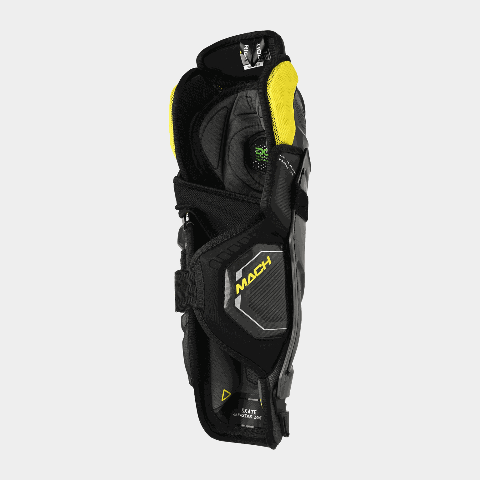  Ochraniacze na piszczele S23 Supreme Mach 23/24, hokejowe, rozmiar juniorski – czarne