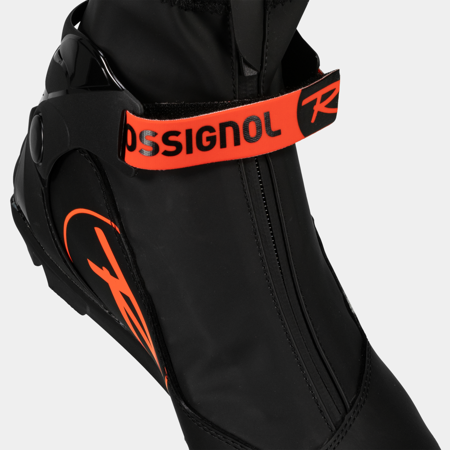 Bottes de ski de fond Comp Jr Combi 23/24, chaussure combinée pour enfants/juniors – Noires