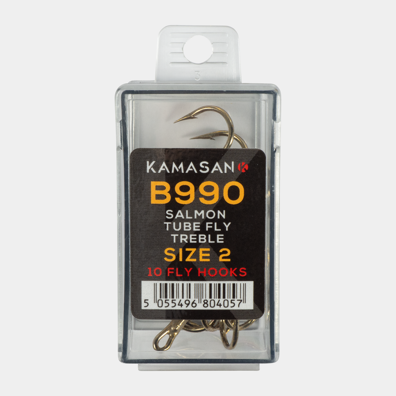  Kamasan B990-2 sztuczne muchy rurkowe na łososia, haczyki rurkowe -