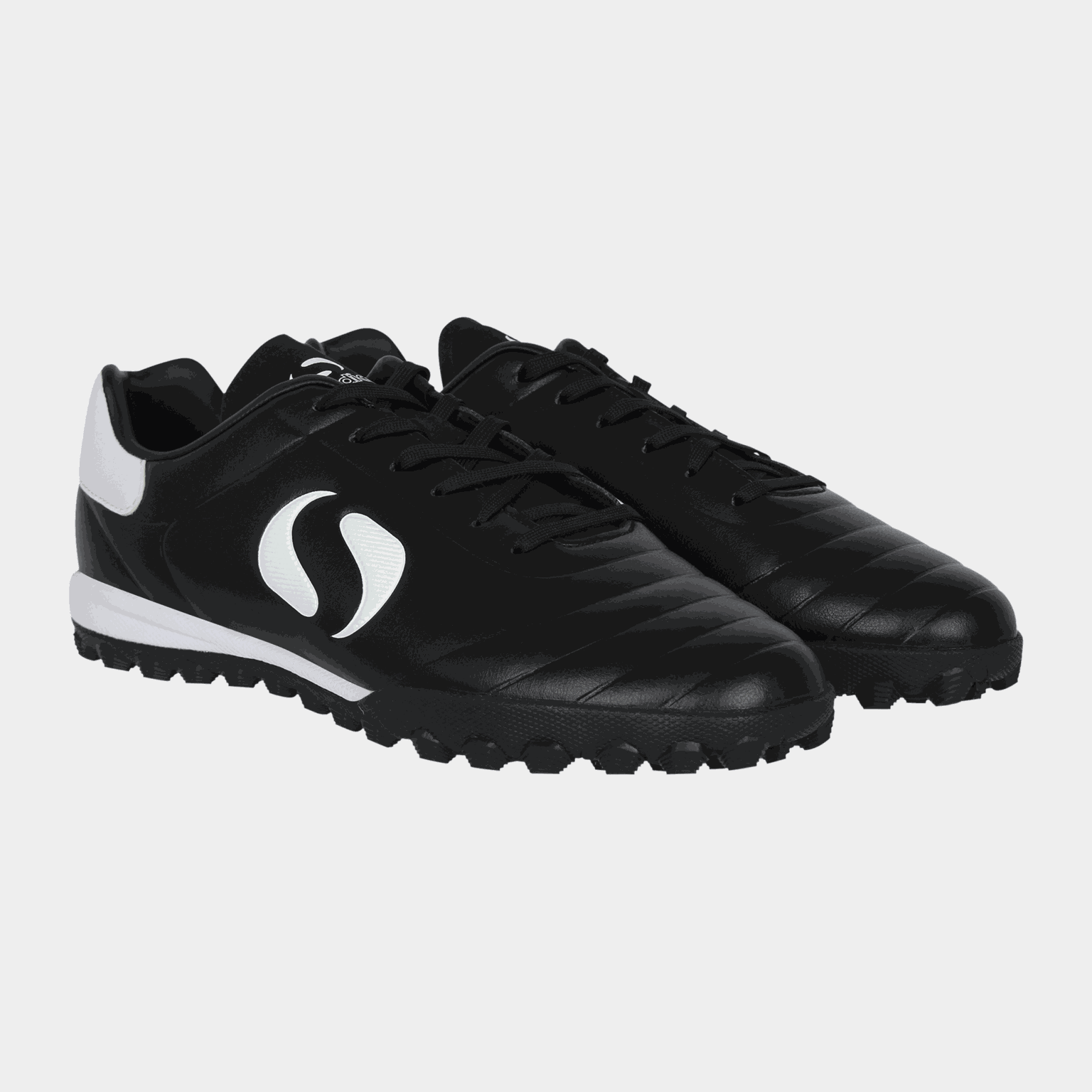 Strike TF voetbalschoenen voor heren, geschikt voor spelen op natuurgras, kunstgras en grind - Zwart
