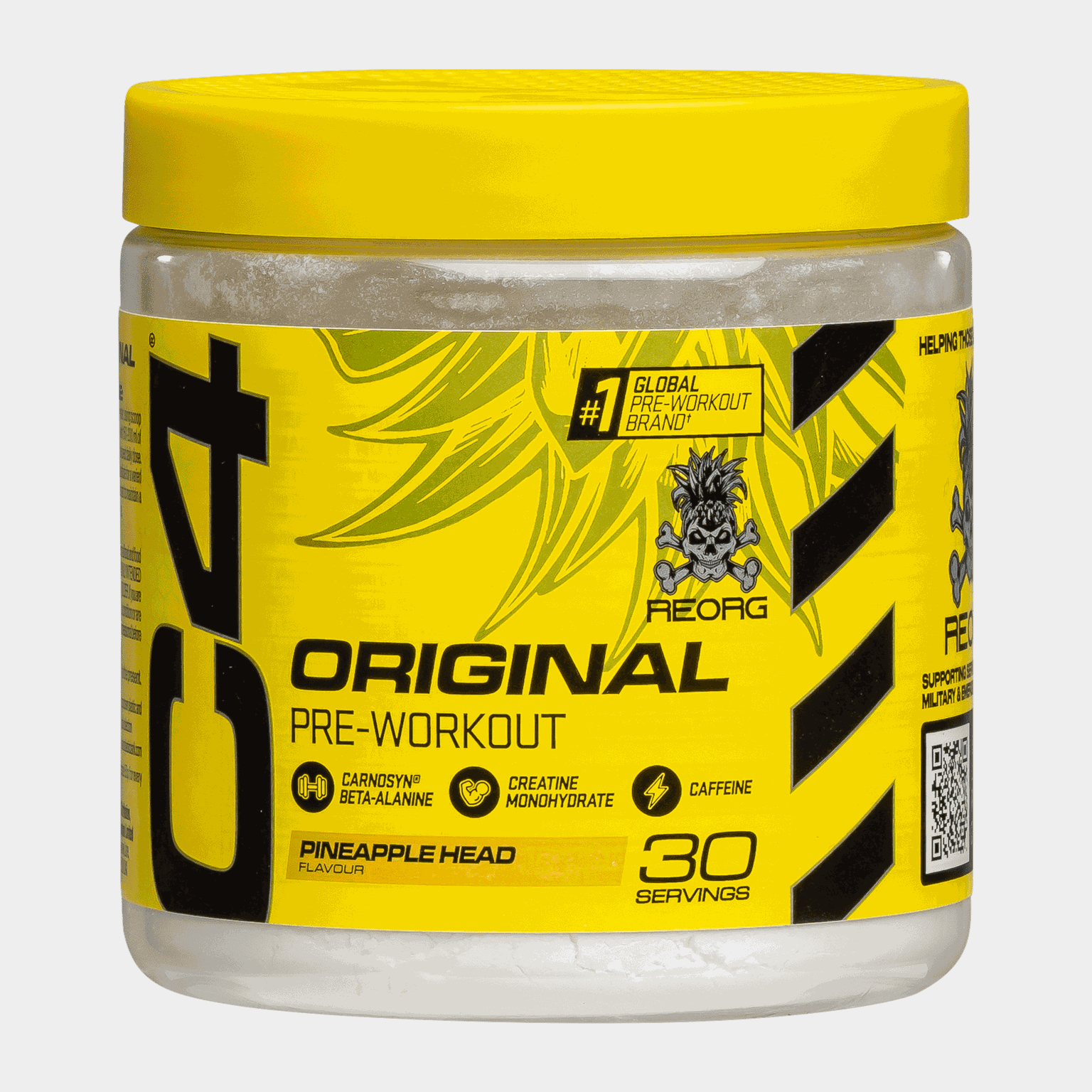 C4 Original Pineapple Head, pre-workout-pulver -