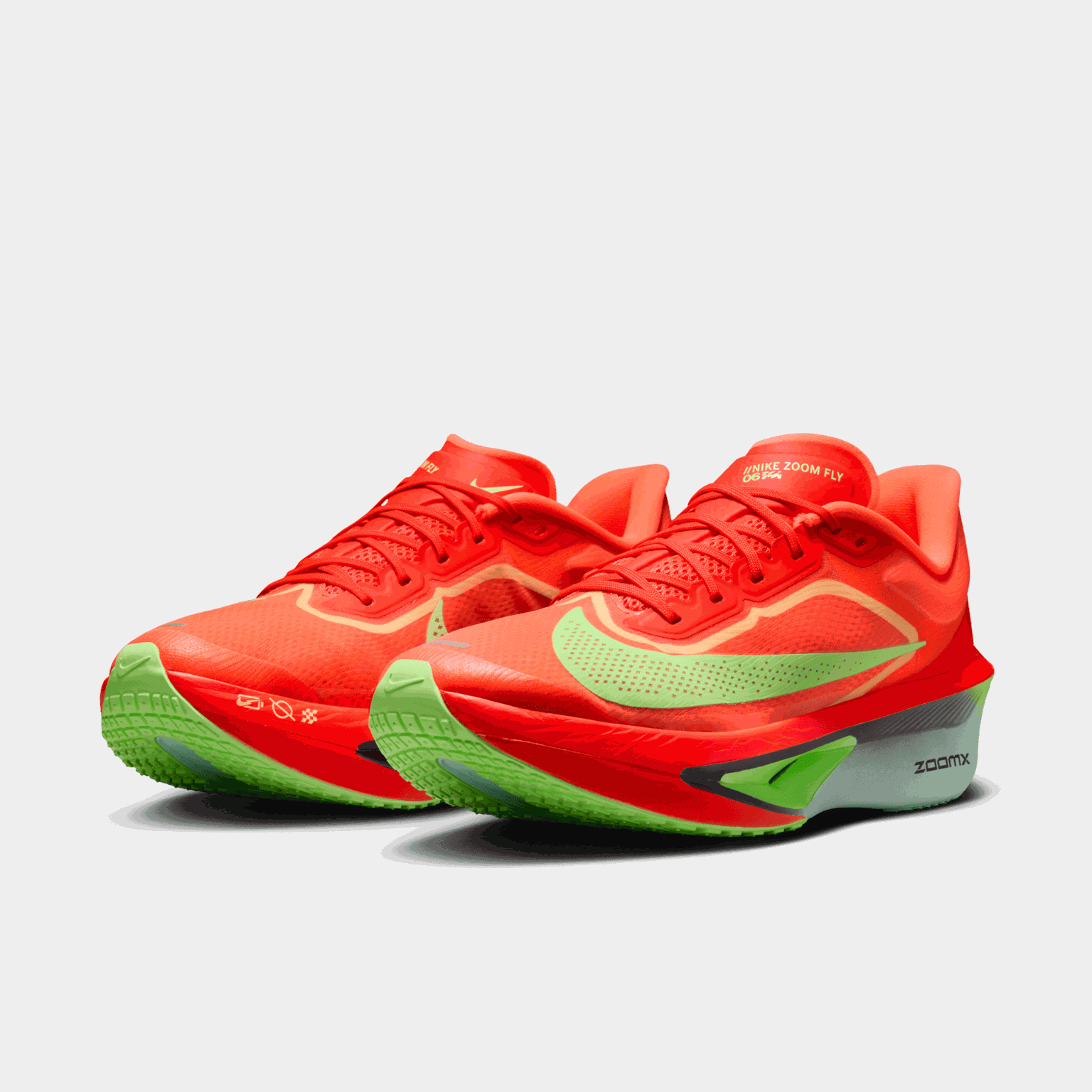  Męskie buty do biegania Zoom Fly 6 – czerwone