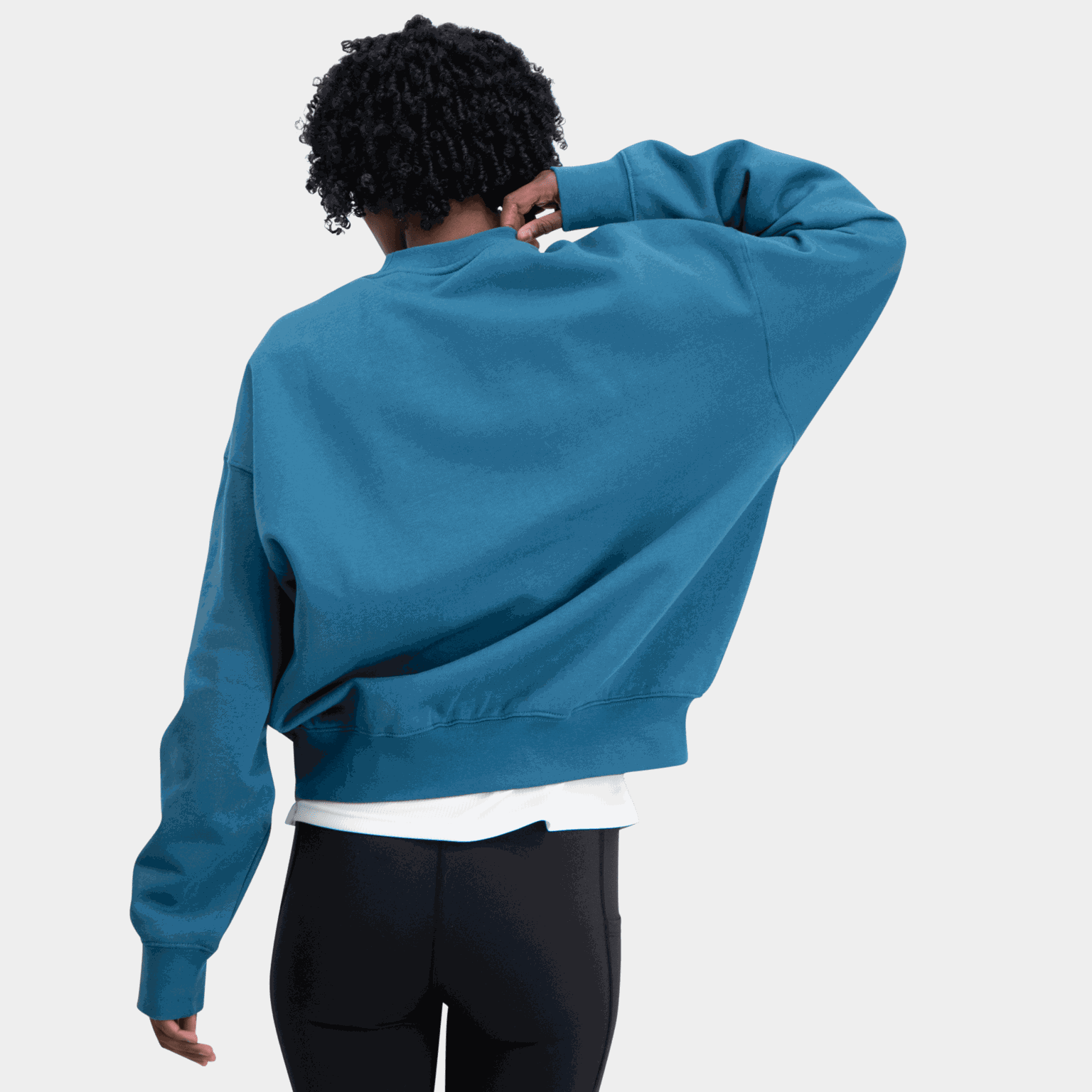 Oversized sweatshirt van Studio voor dames - blauw