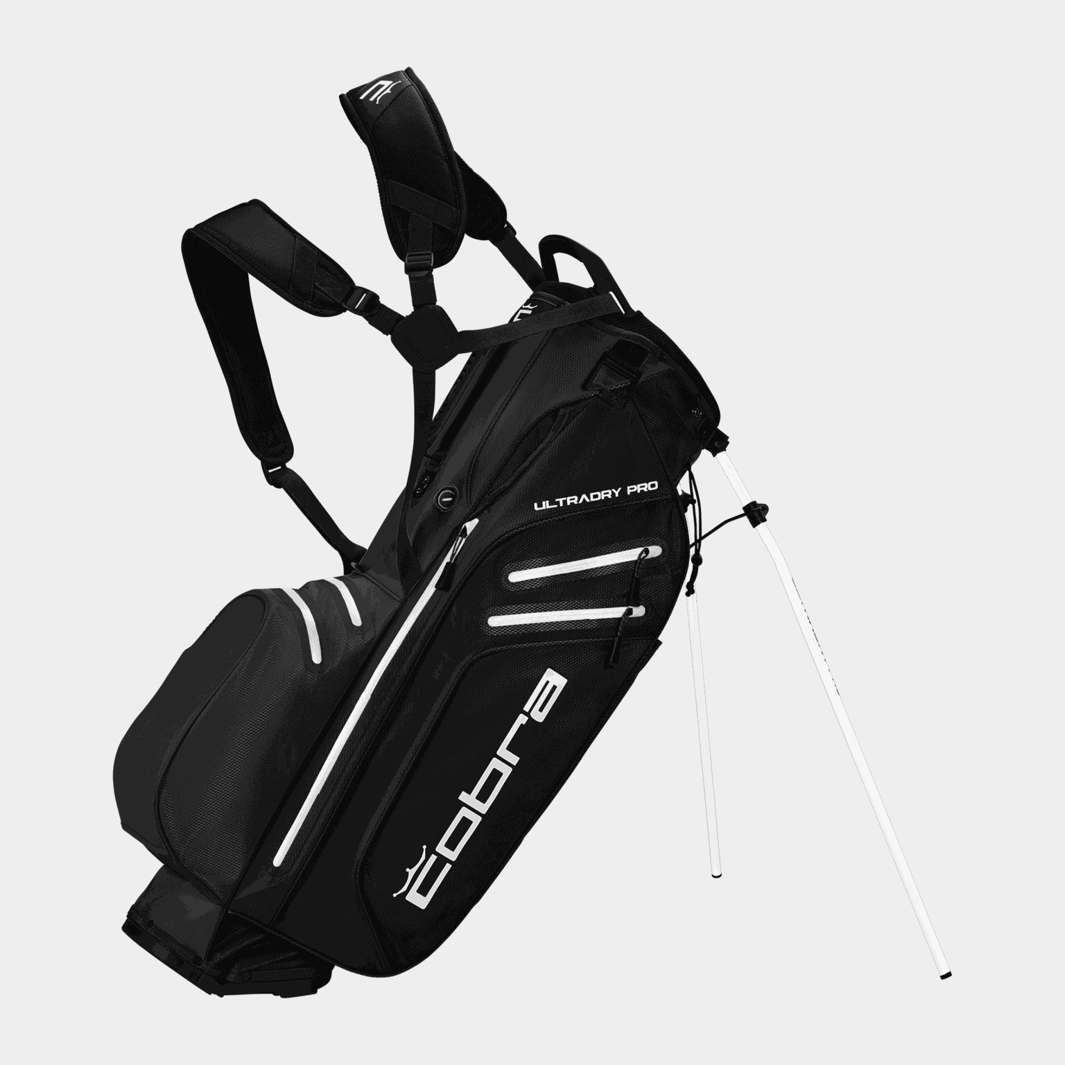  Bolsa de golfe Ultradry Pro com suporte, preta