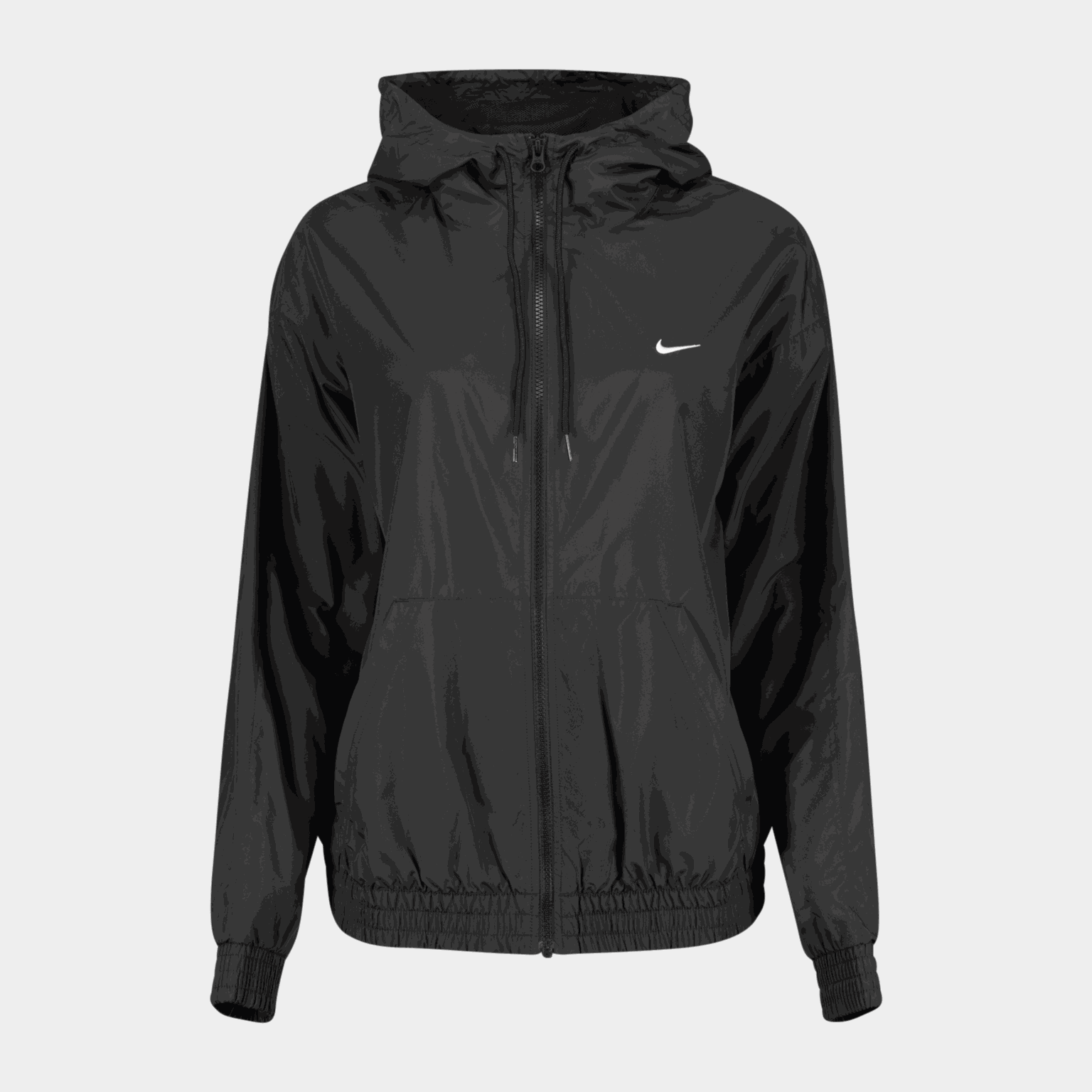 Chaqueta deportiva clásica de tela para mujer