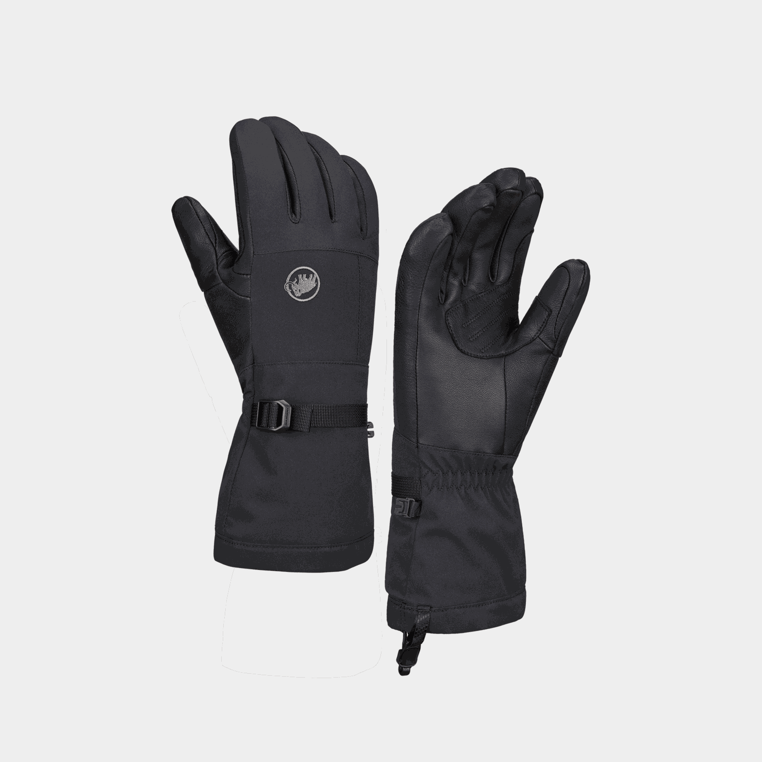  Gants alpins Stoney 24/25, Gants de ski, Unisexe - Noir