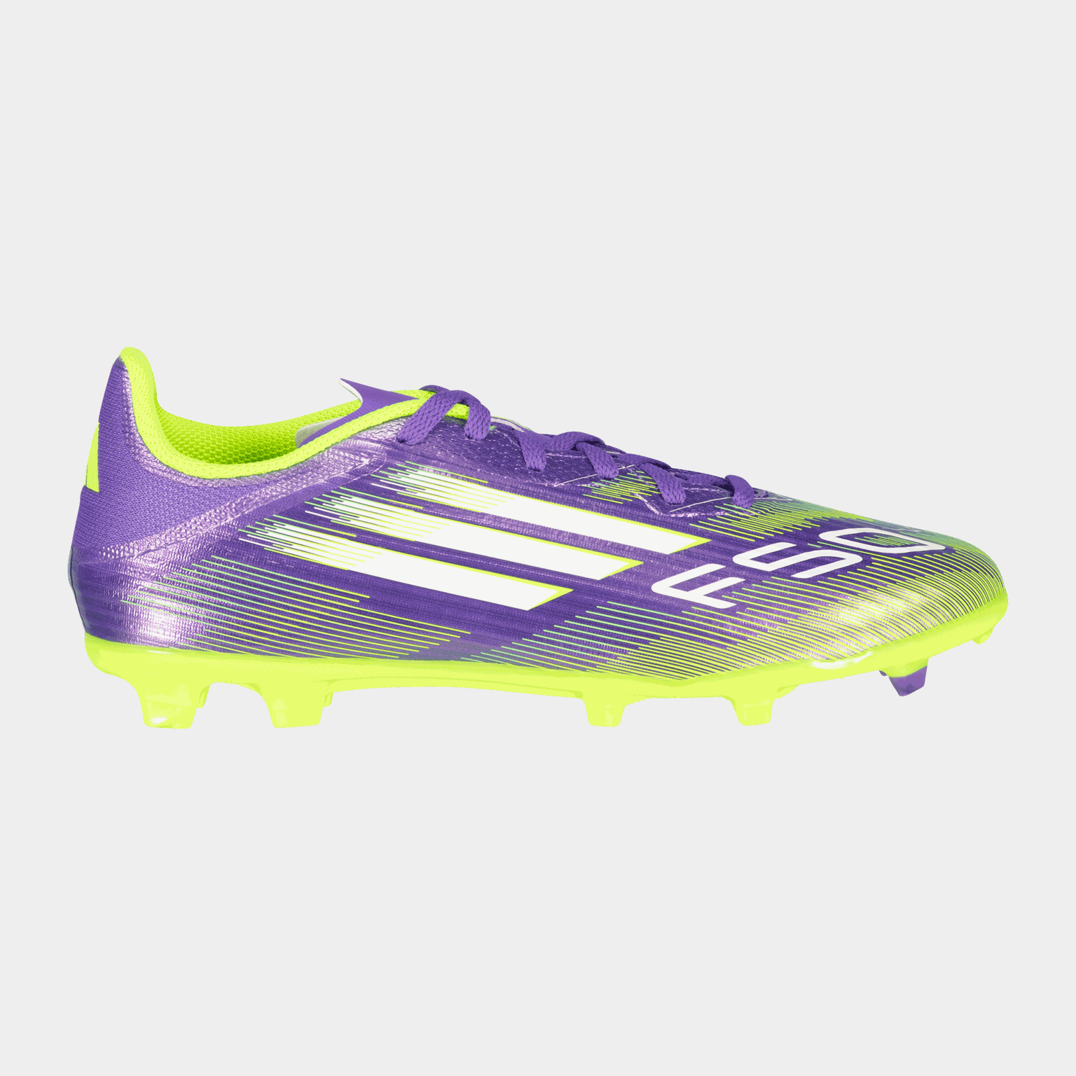  Chaussures de football F50 League FG/MG pour gazon naturel et synthétique, juniors