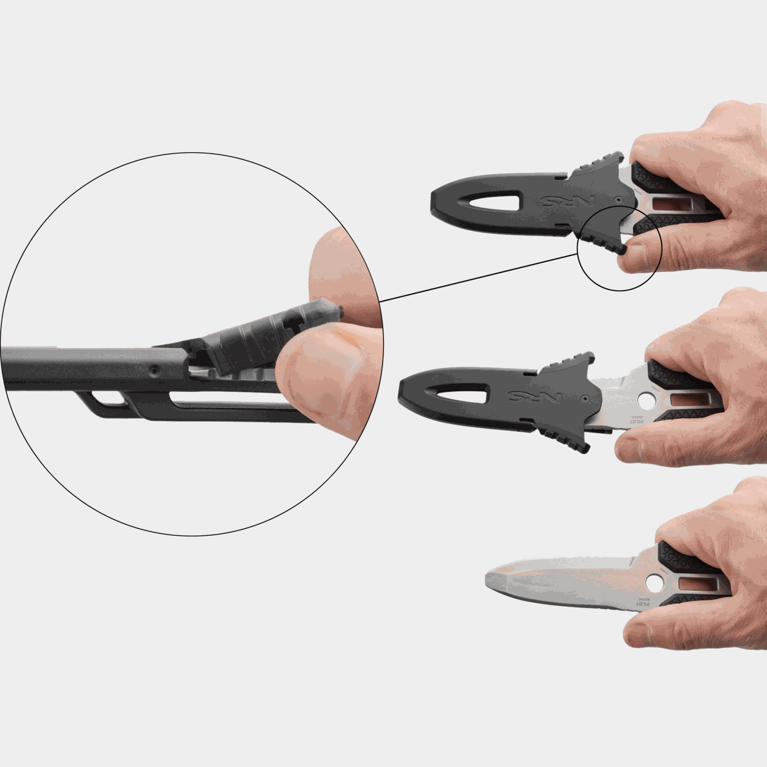 Nóż pilota, nóż -