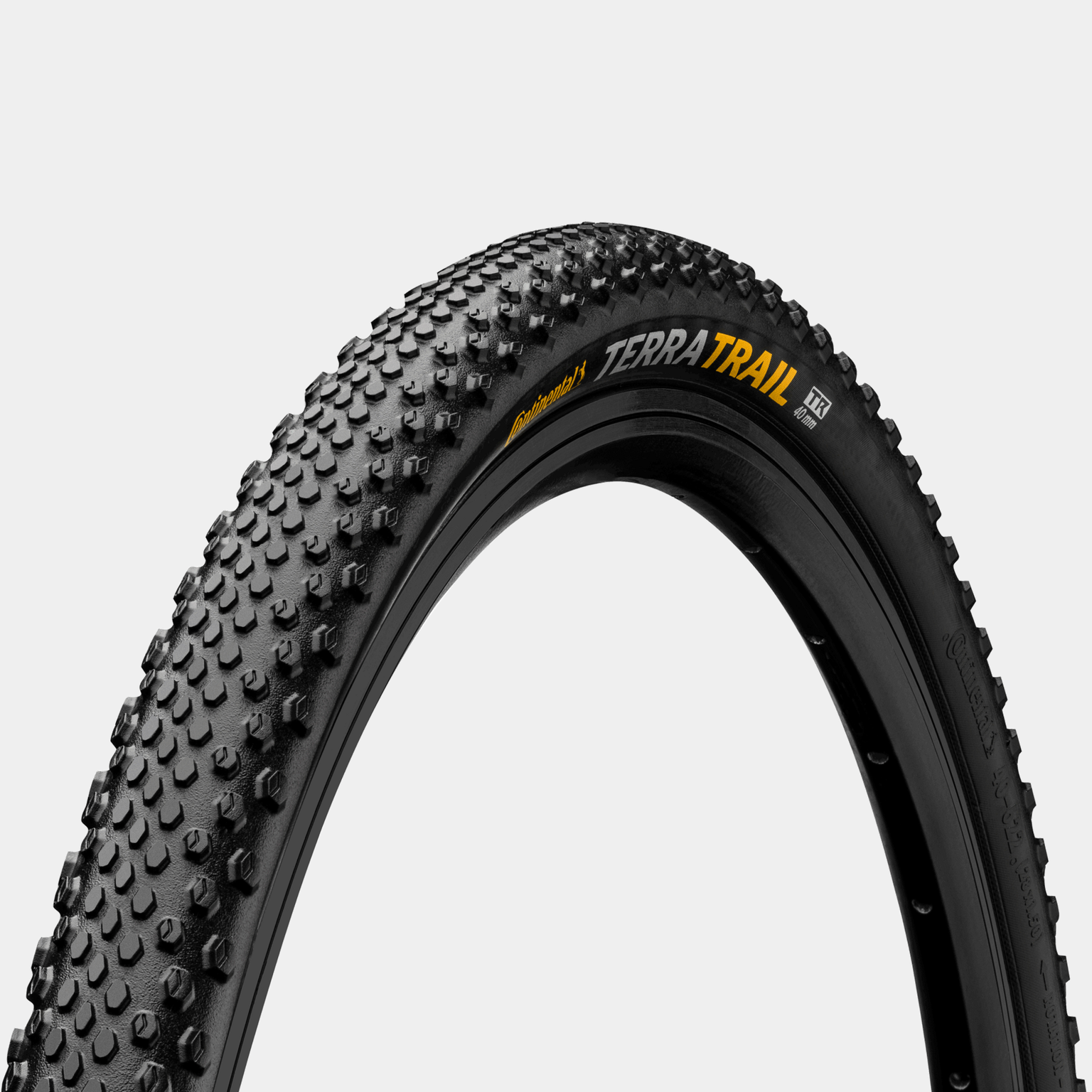 Terra trail TR 45x622 shieldwall, graveldekk, crossdekk, 45 mm - Svart