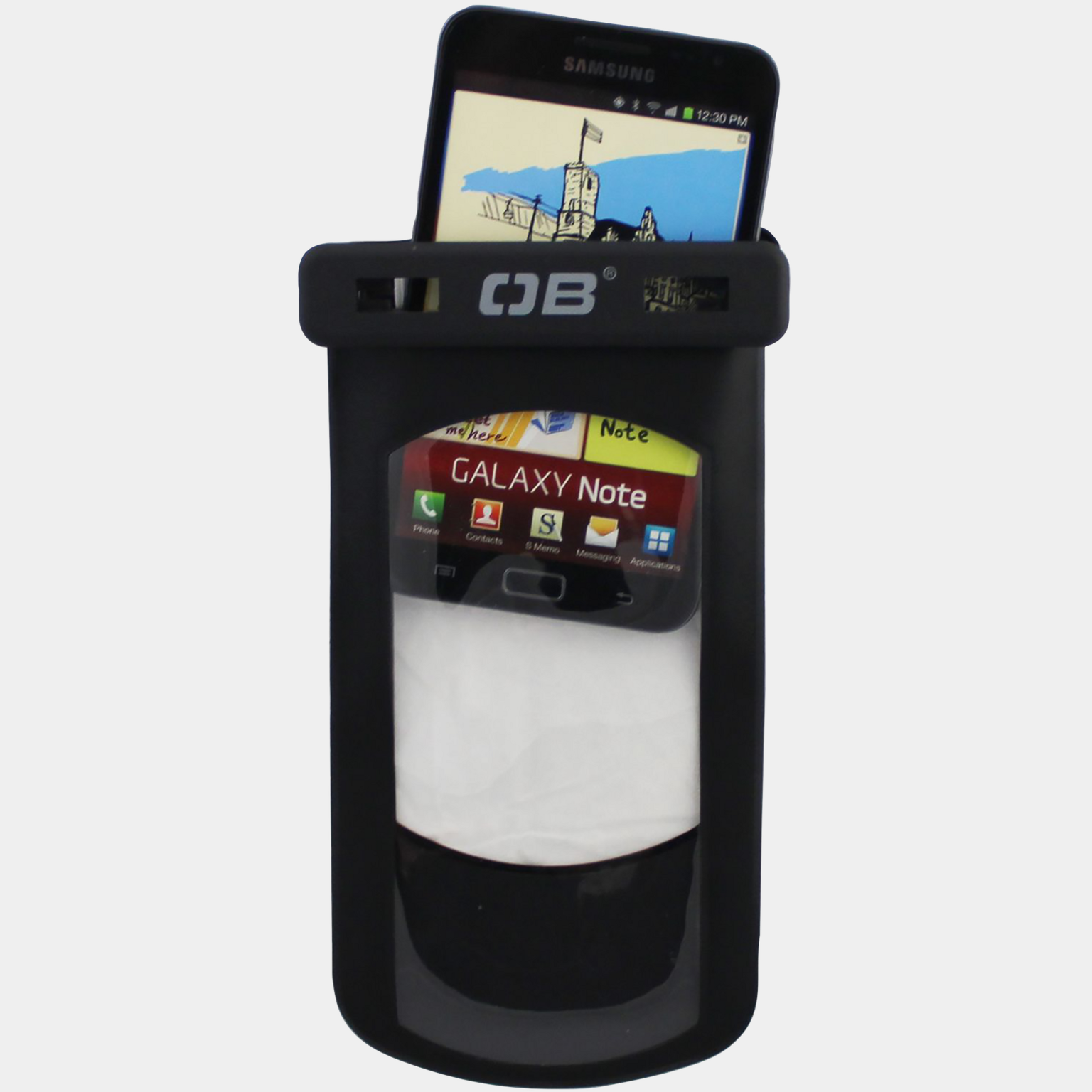 Overboard Window Phone Case Large - Svart