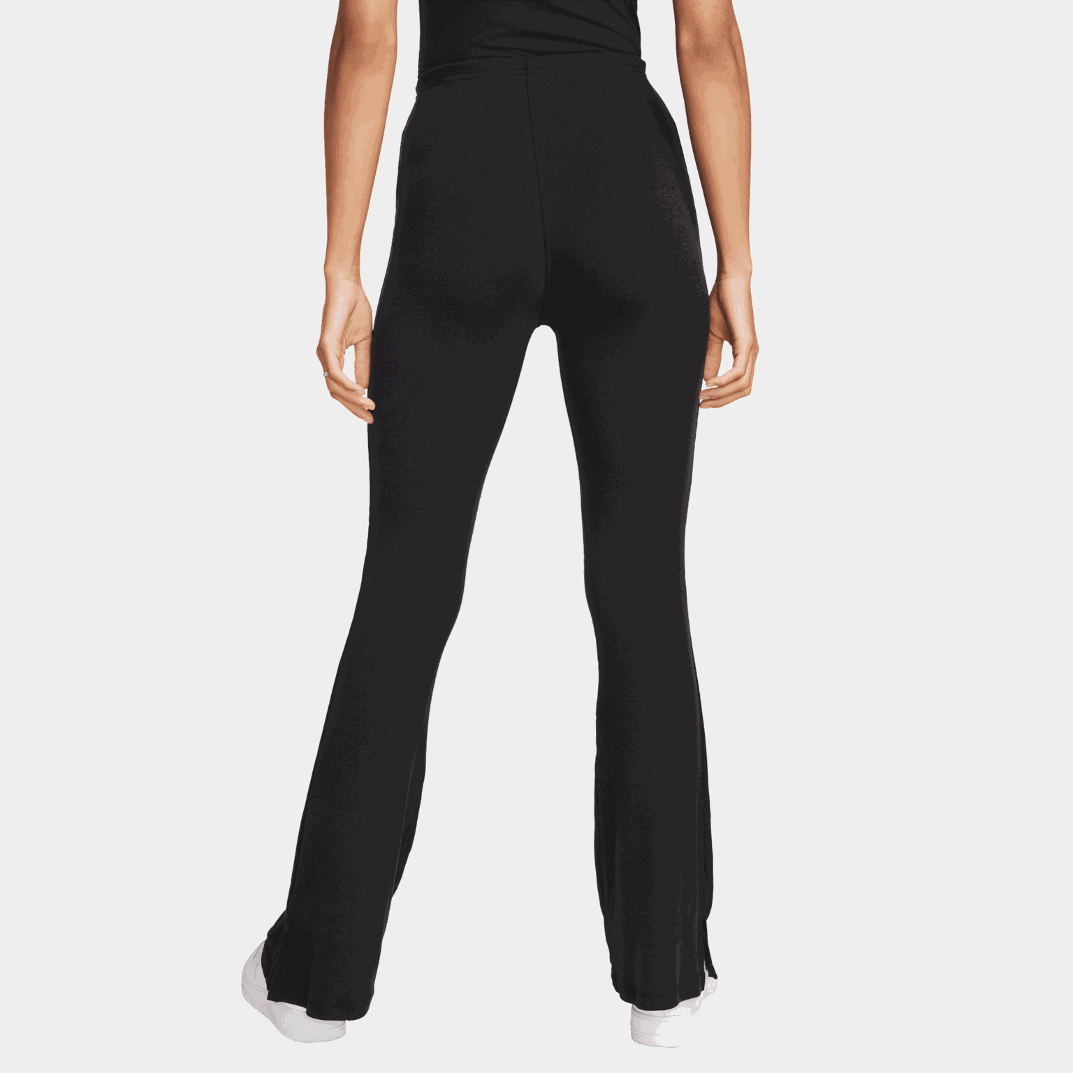 Damskie legginsy z siateczki Chill – czarne