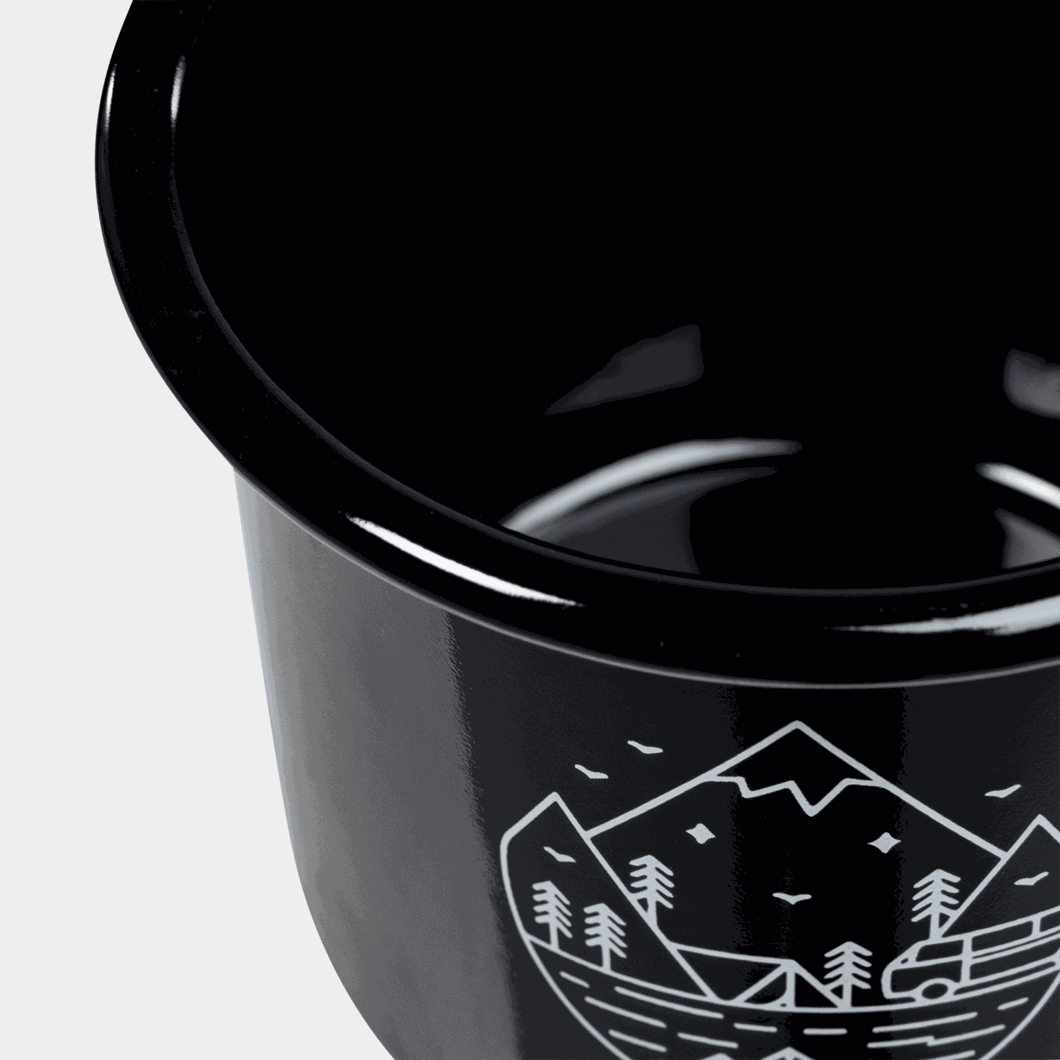  Σμαλτωμένη κούπα 0,35 l, σμαλτωμένο γυαλί