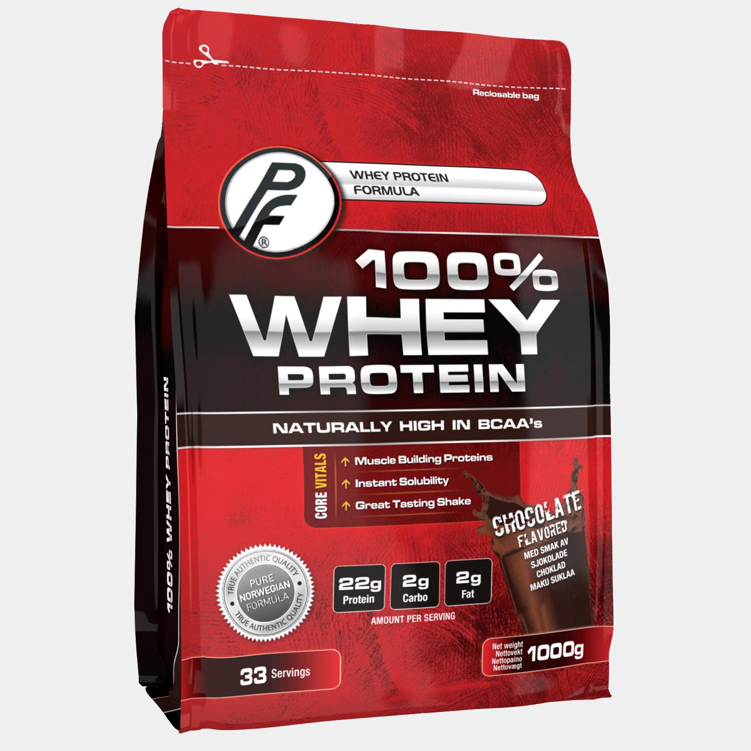  100% wei-eiwitpoeder, 1 kg