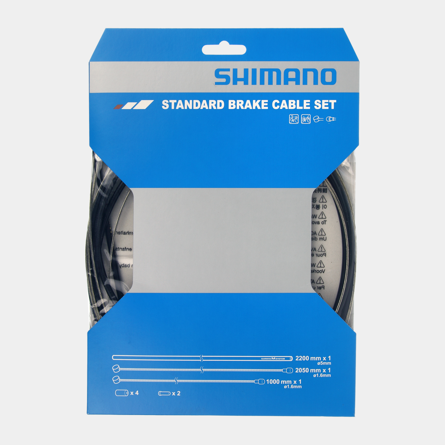 Wireset brakes MTB Standard, vaiersett til terrengsykkel -