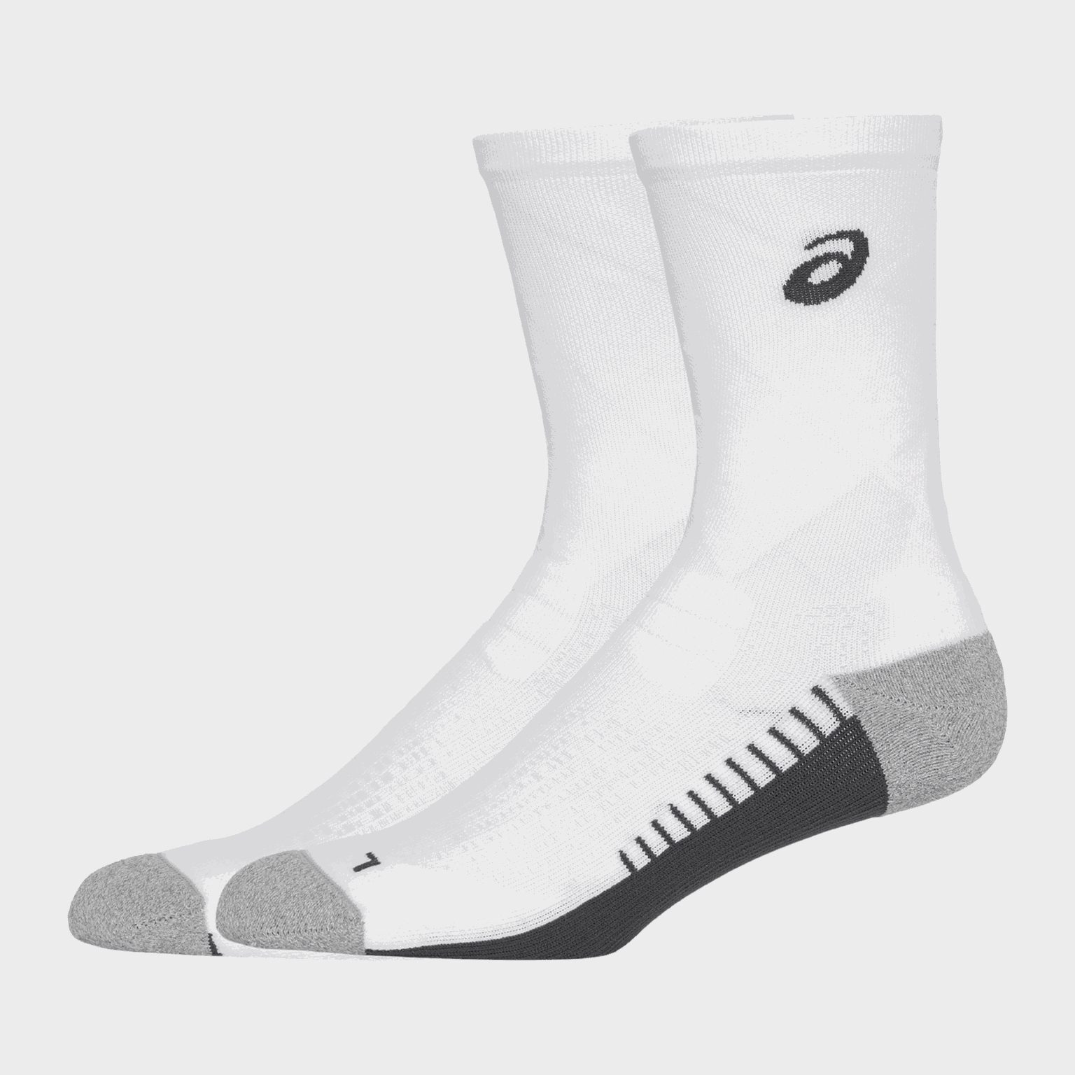 Unisex Performance Run Crew hardloopsokken – wit