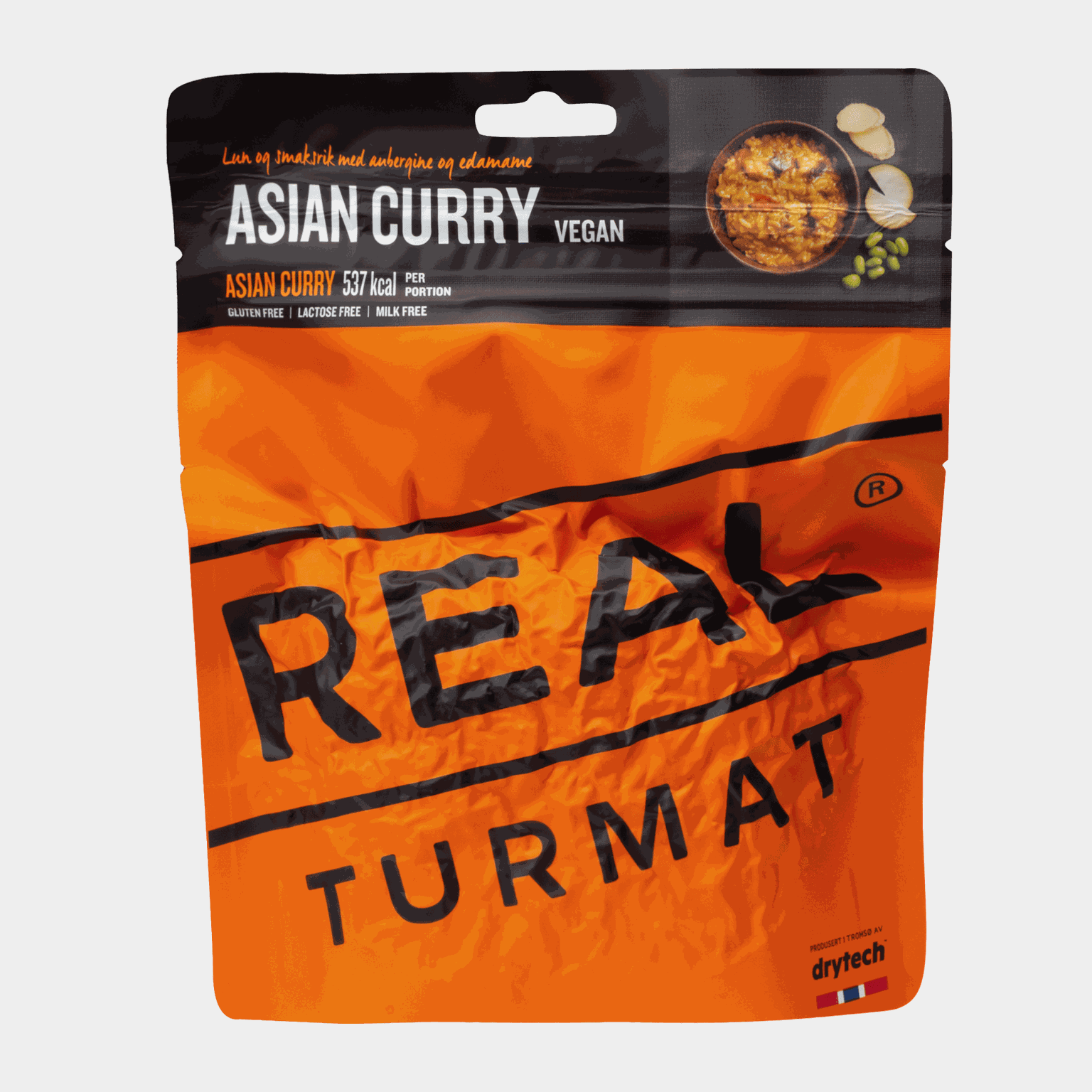  Curry asiatique, plat de riz – Orange