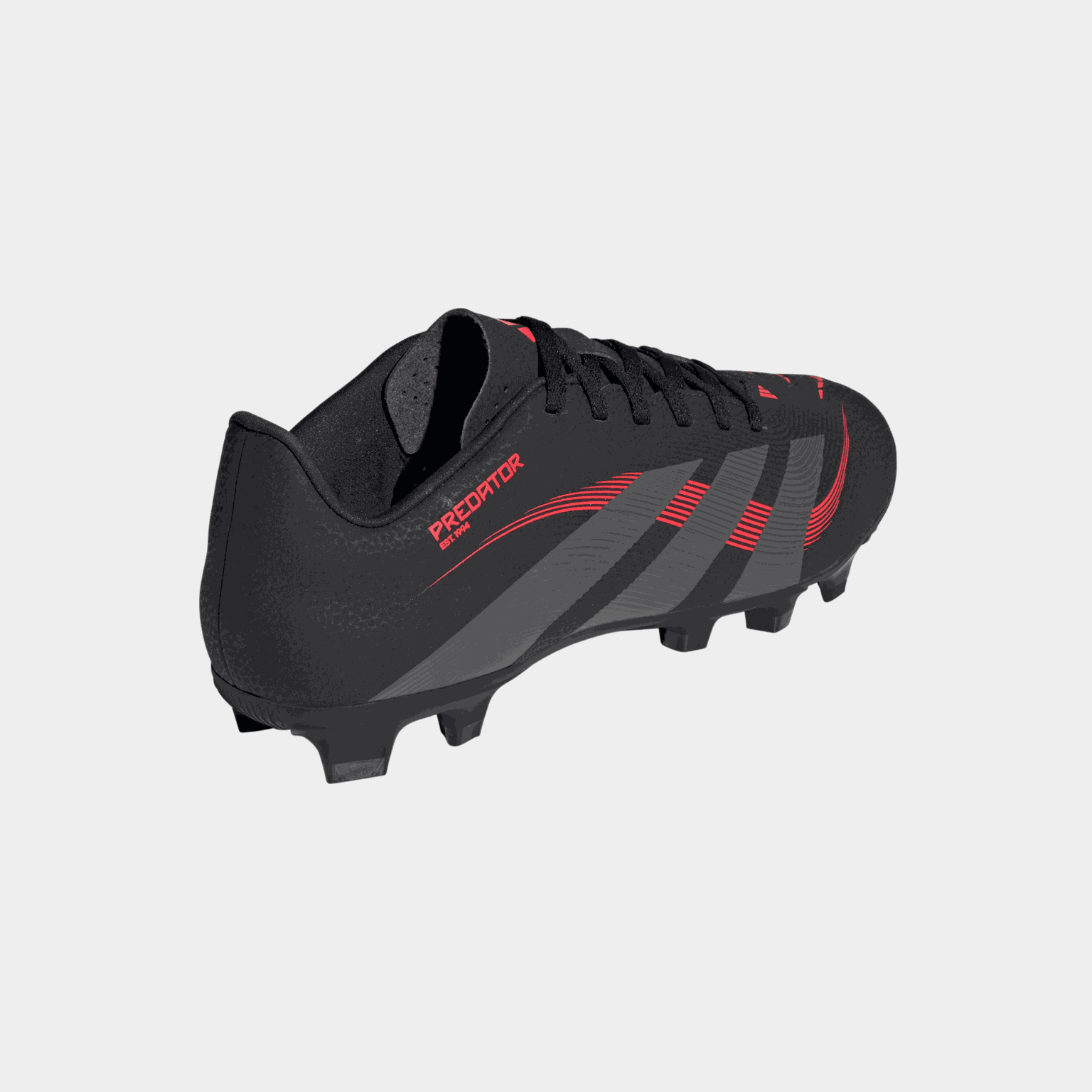 Predator Club FG/MG, fotballsko gress og kunstgress, unisex - Svart