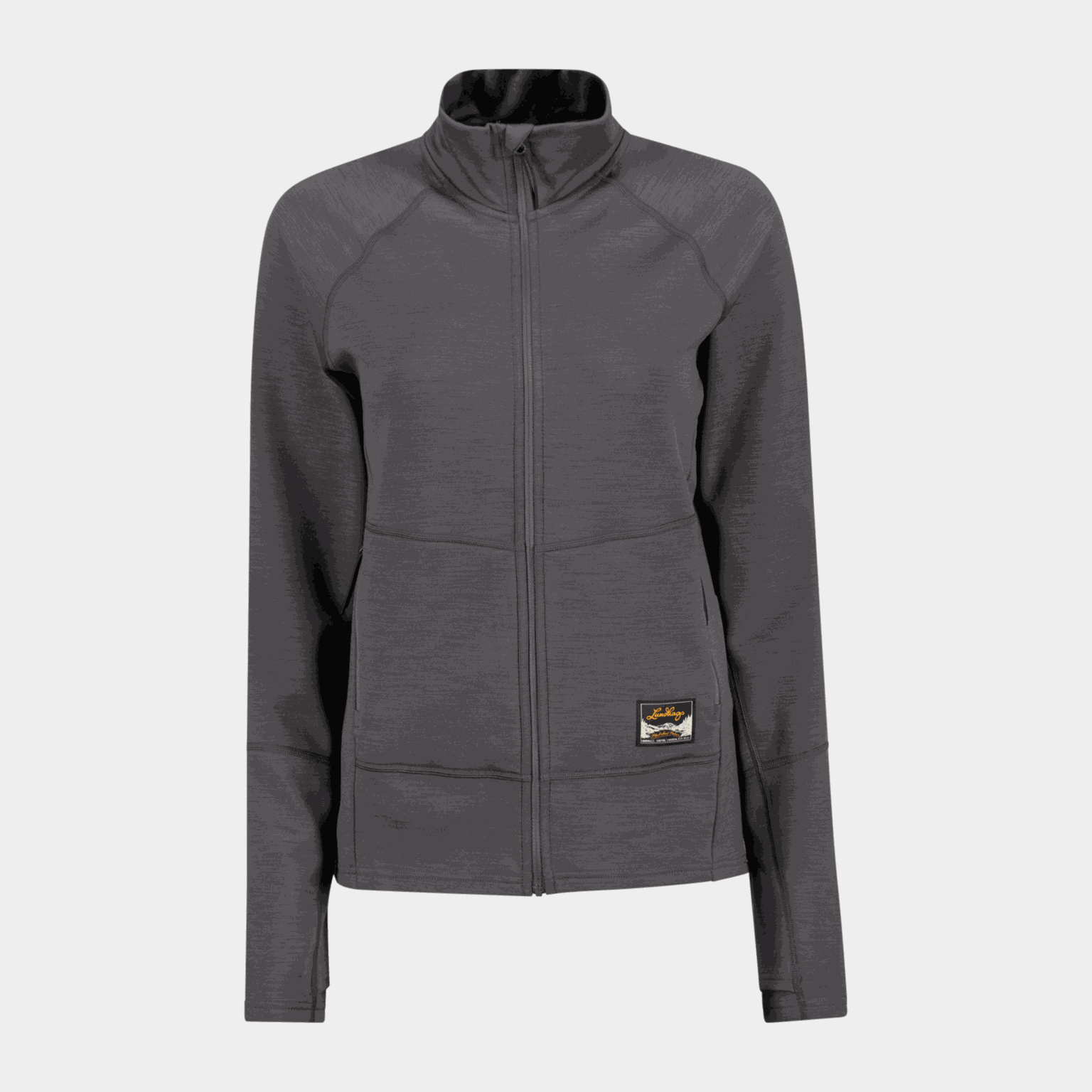 Tived Merino Full Zip W, Wolljacke, Damen - Grau