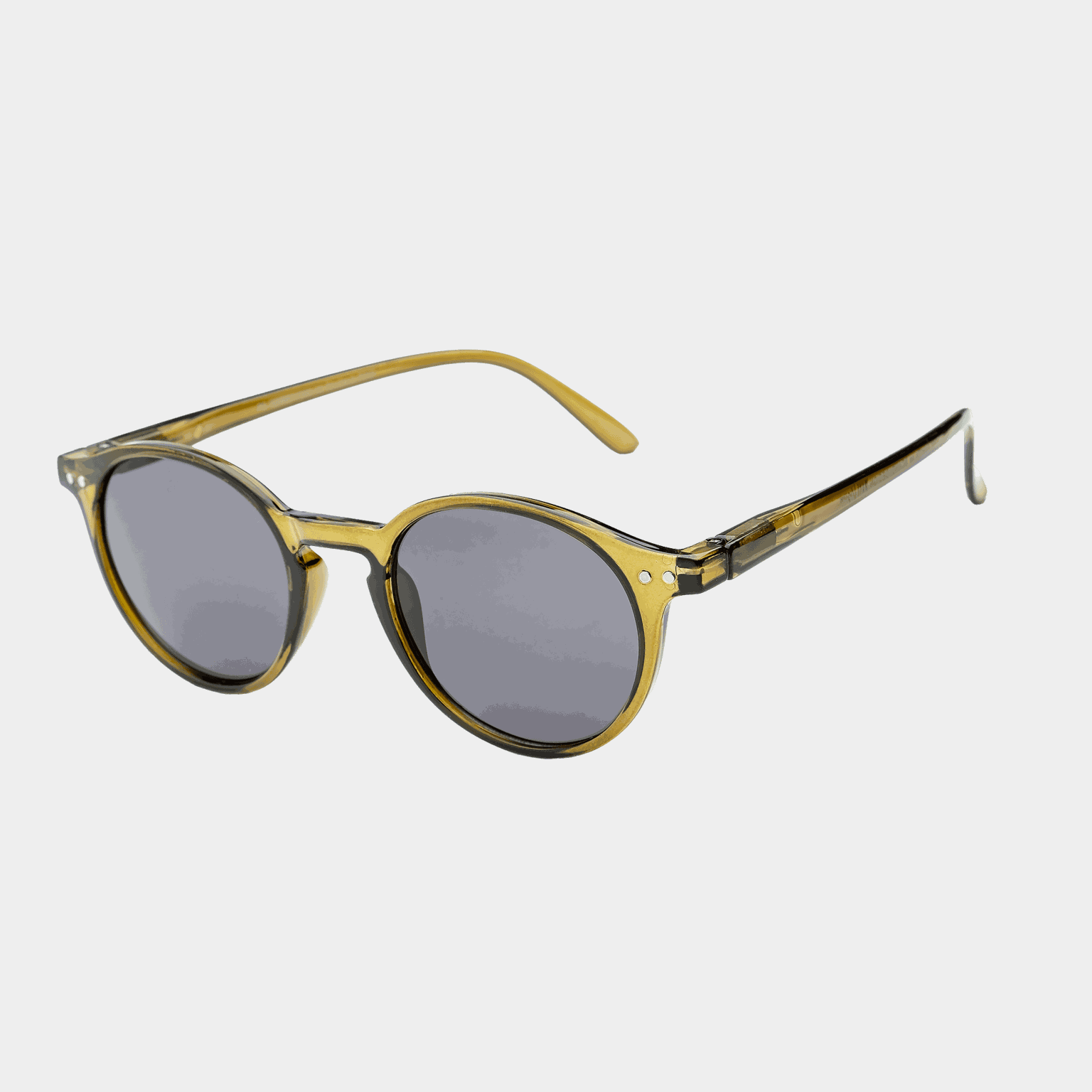 017 Waye Olive Green W Green Lens, solbriller, unisex - Grønn