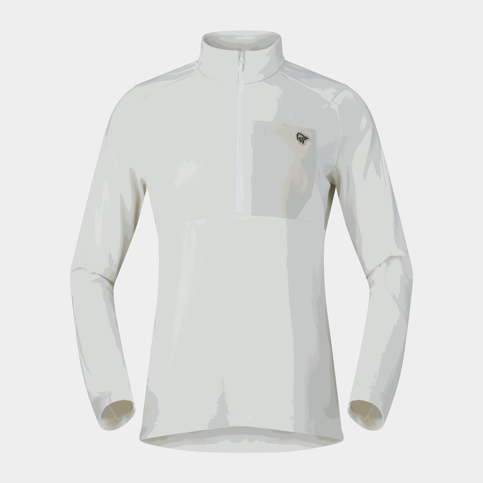  Damessweatshirt met rits, model Femund Warm1