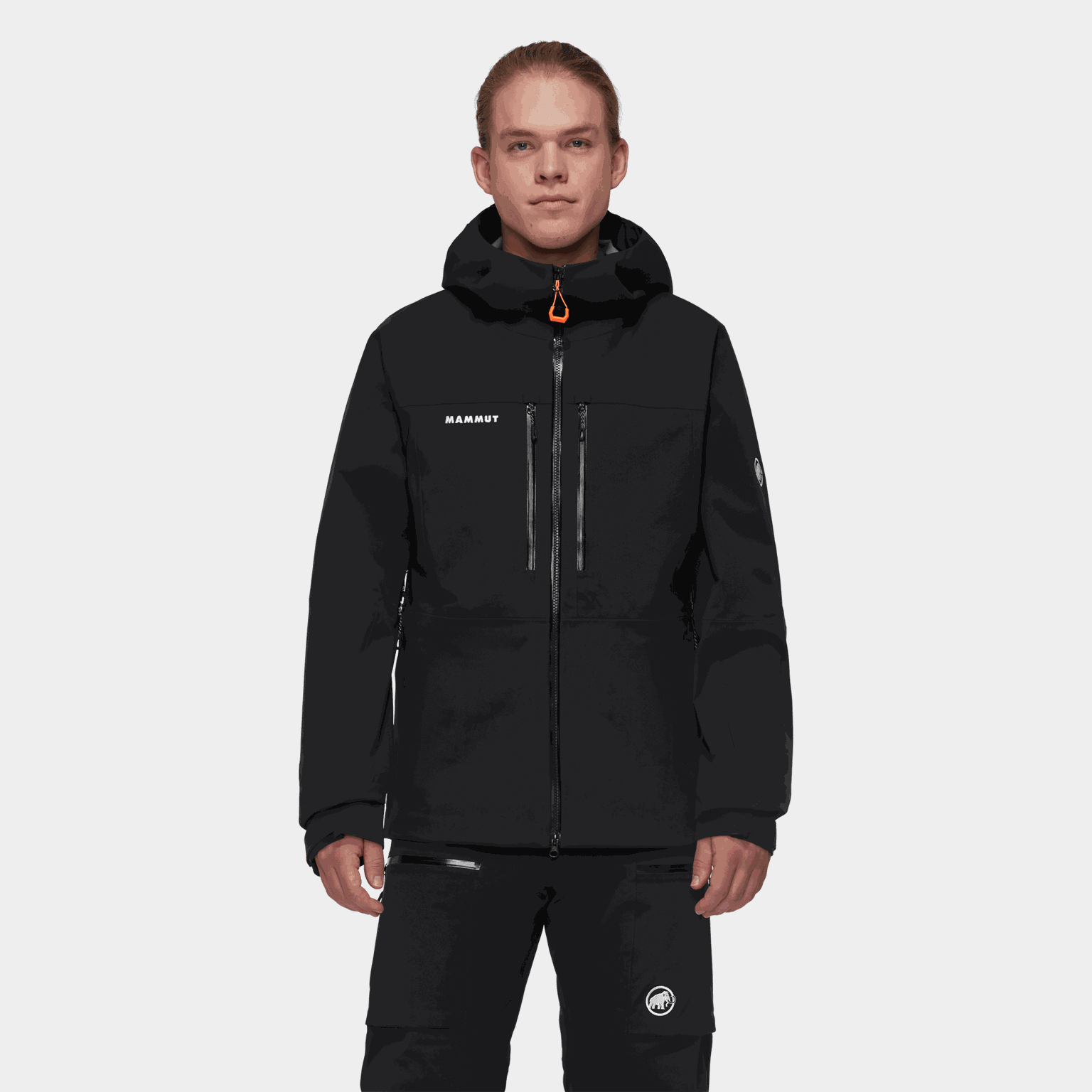 Alpine Jacket Stoney HS Hooded M 24/25, alpinjakke, skijakke, herre - Svart