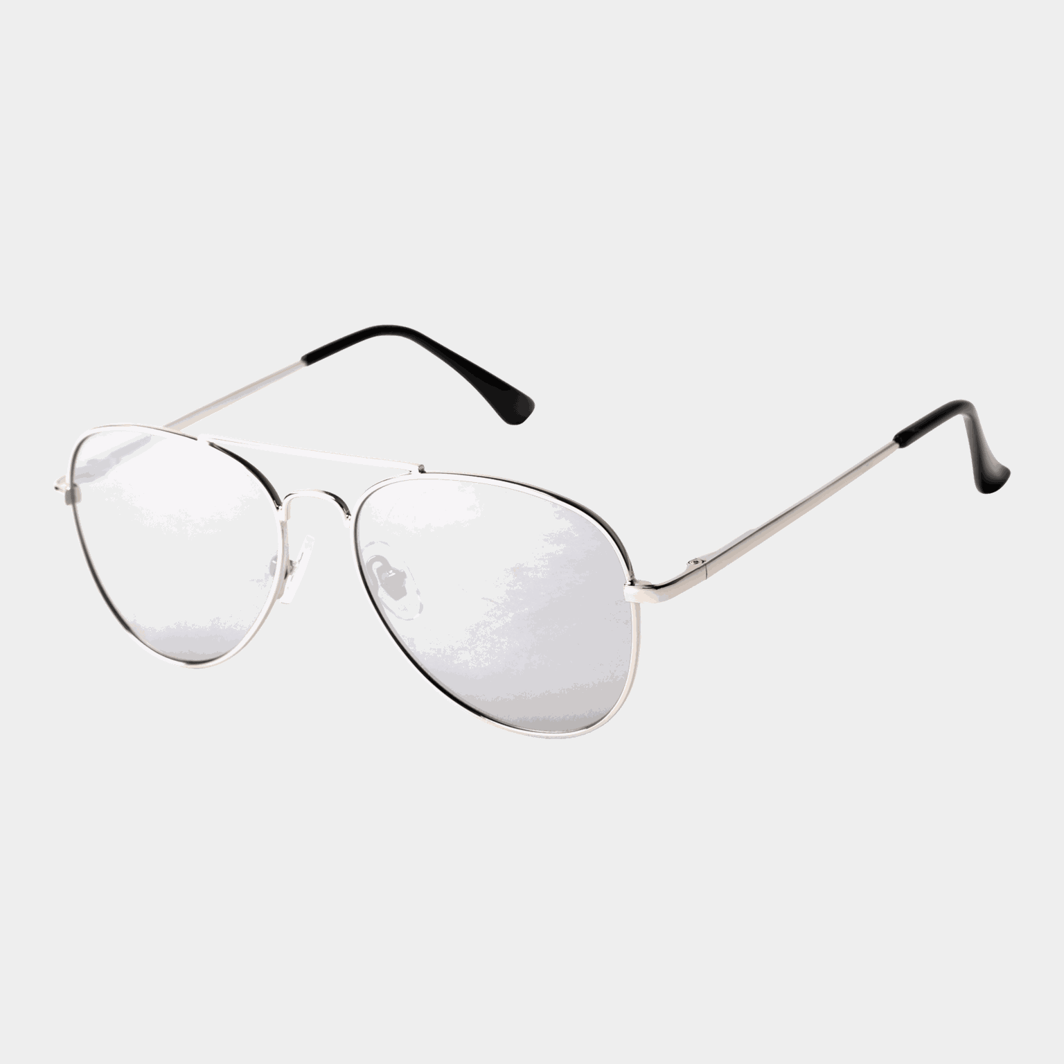  Okulary przeciwsłoneczne Waye 016 Silver Mirrored dla dzieci – szare