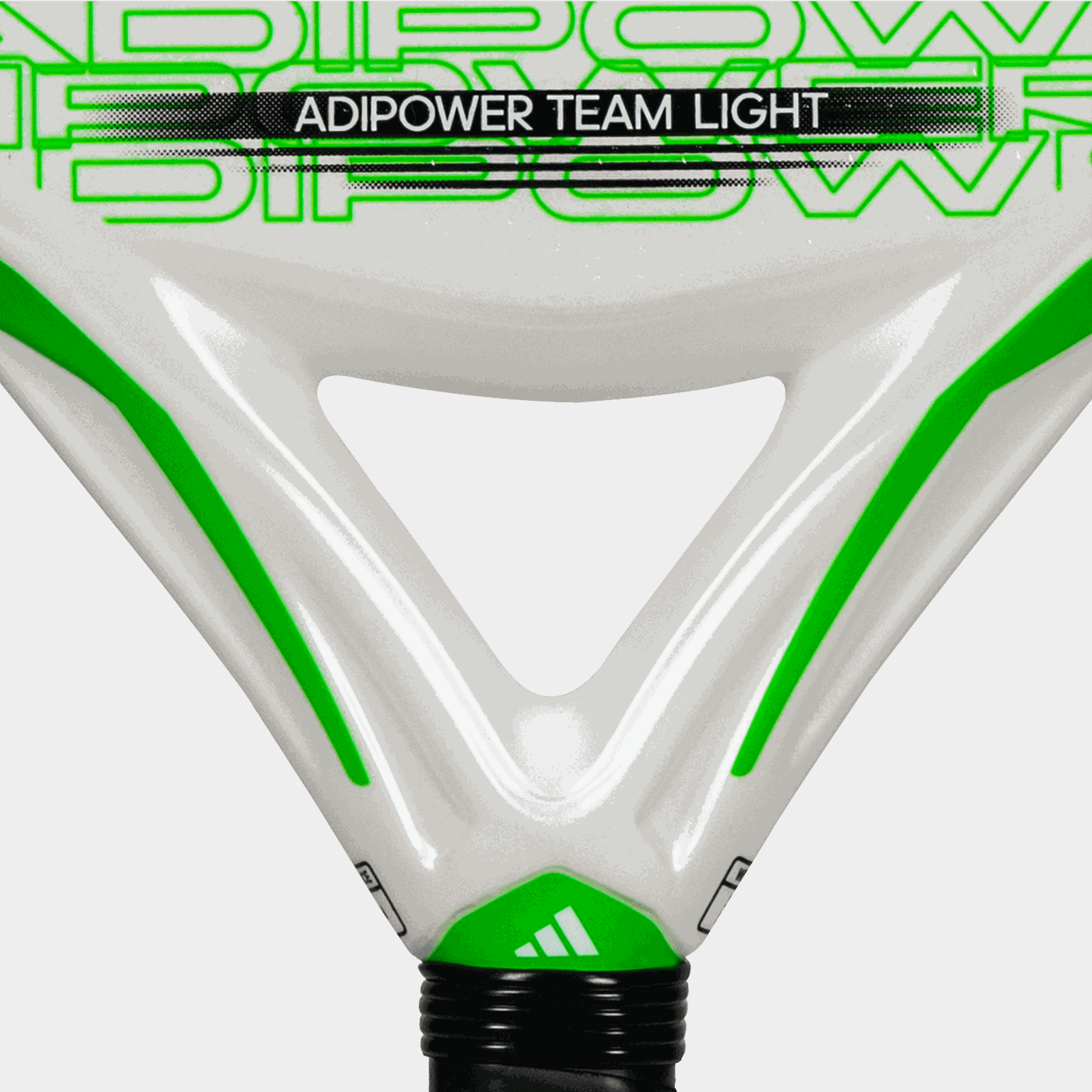 Adipower Team Light 3.3, padelracket for viderekomne, unisex - Hvit