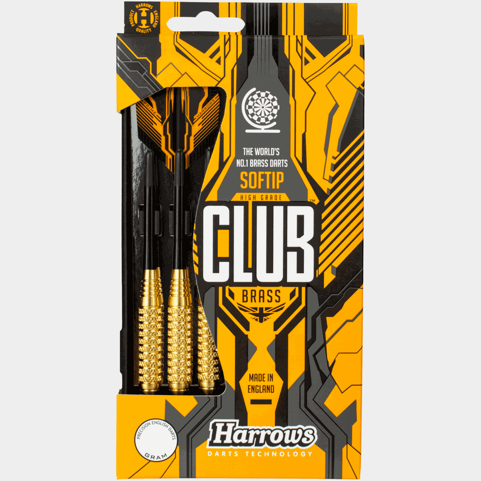  Fléchettes Dart Arrows Softtip Club 18gr -