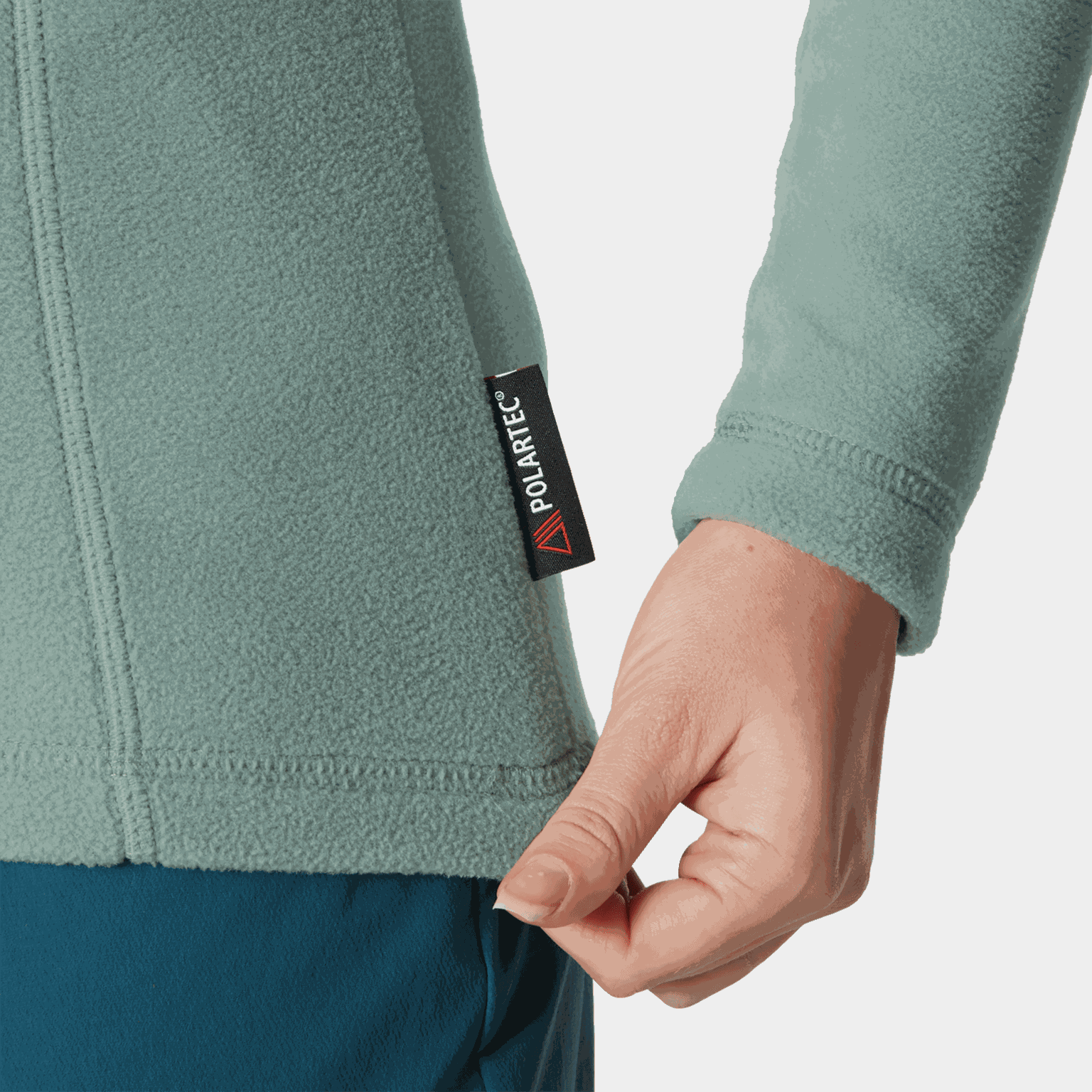 Dames Daybreaker fleecejack met halve rits, fleece trui.