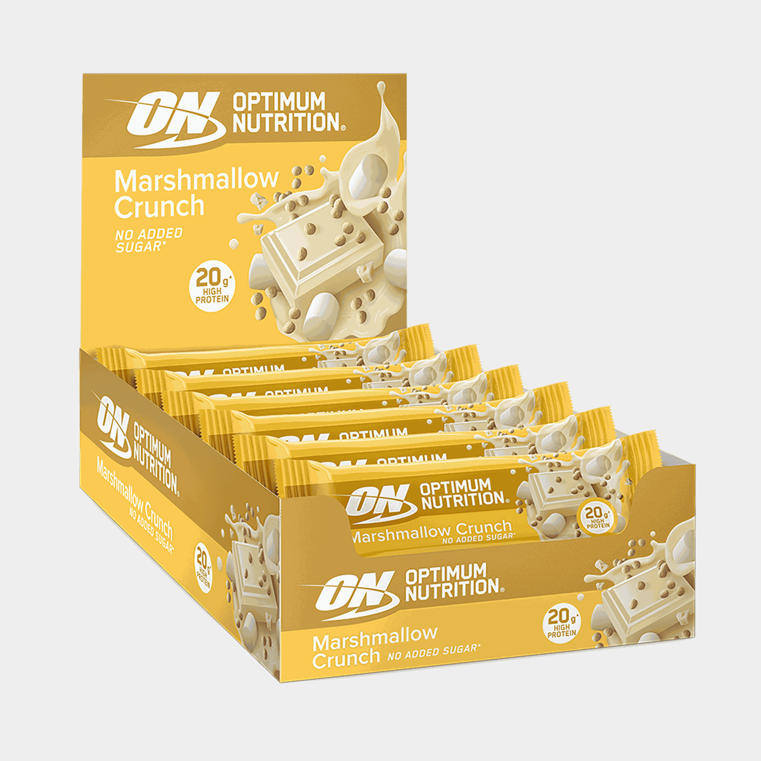  Baton proteinowy – Chrupiąca pianka marshmallow, baton proteinowy –