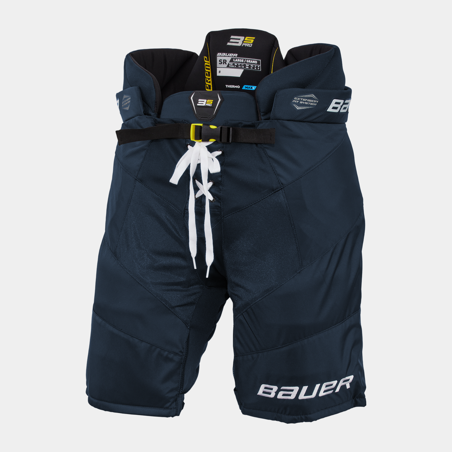 S21 Supreme 3S Pro Pant - Sr 23/24, hockeybukse senior - Mørk blå
