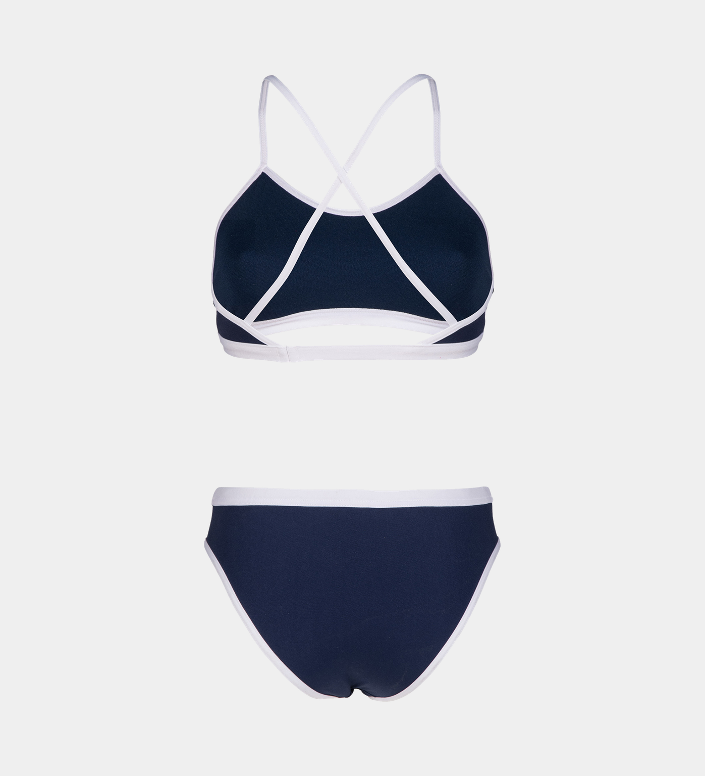  Dwuczęściowy komplet bikini Icons Team dla kobiet – ciemnoniebieski