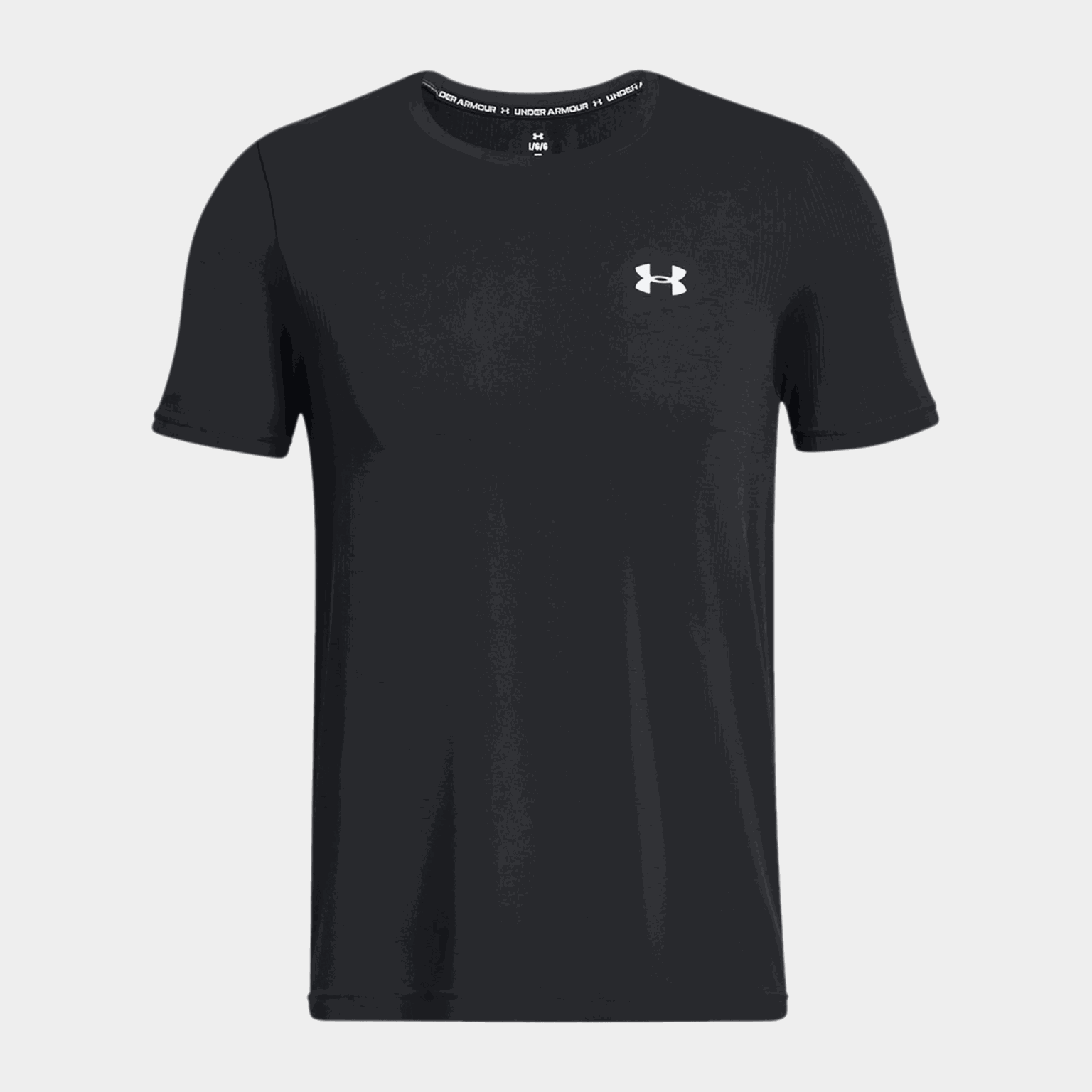  T-shirt da allenamento a maniche corte senza cuciture da uomo Vanish – Nera