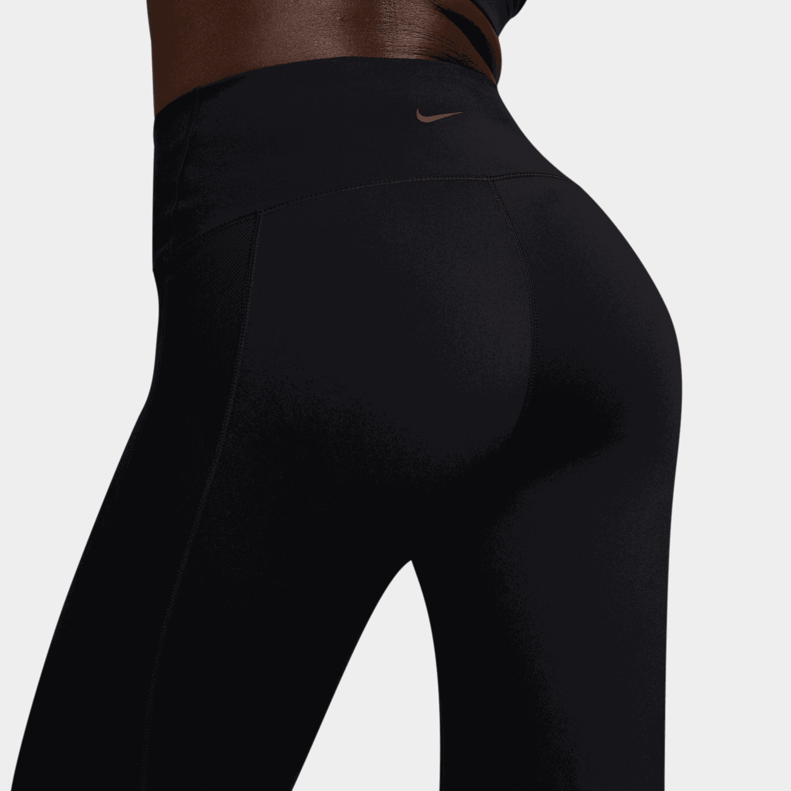 One Wrap High-Waisted Tight, treningstights, dame - Svart