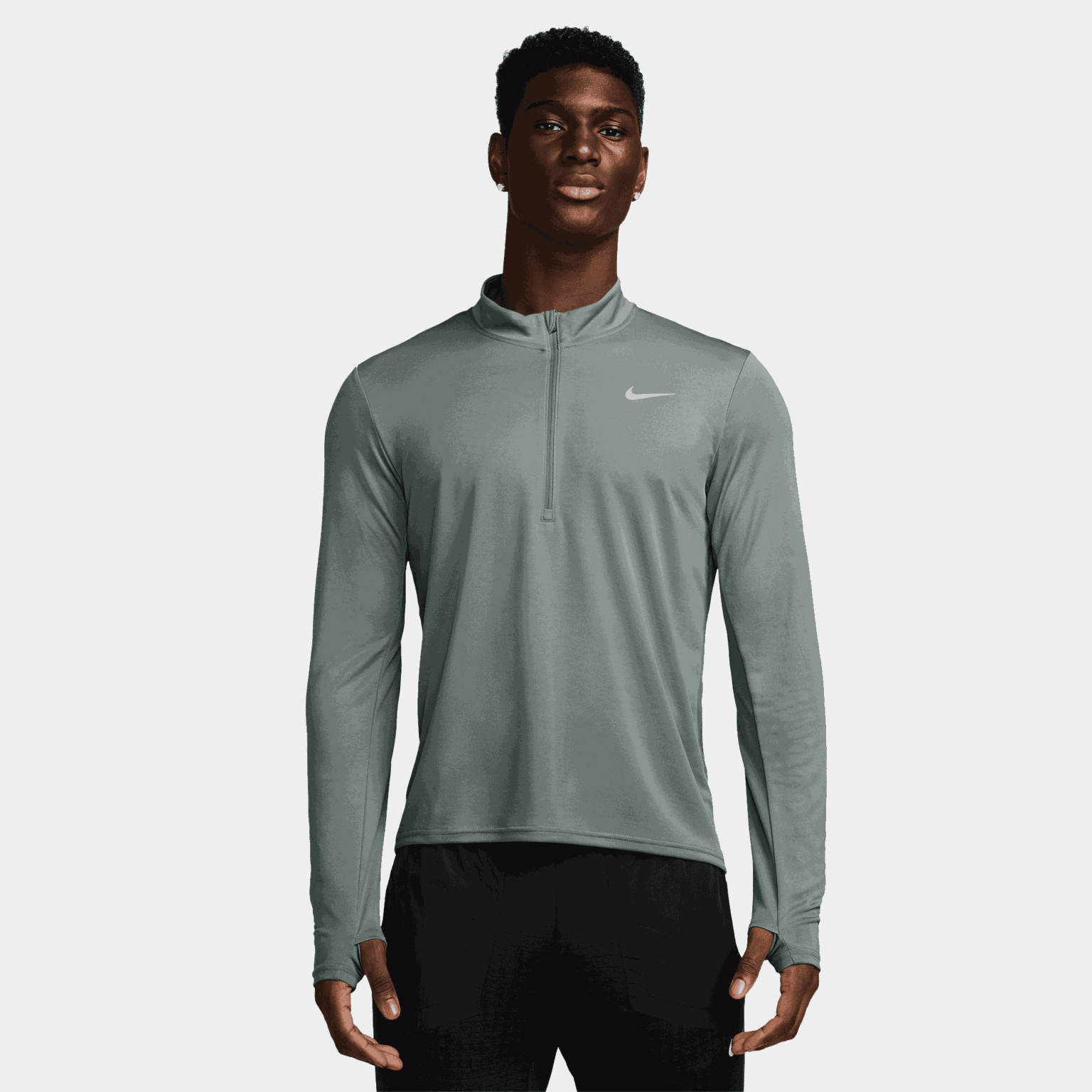 Dri-FIT Pacer sweatshirt met volledige ritssluiting voor heren