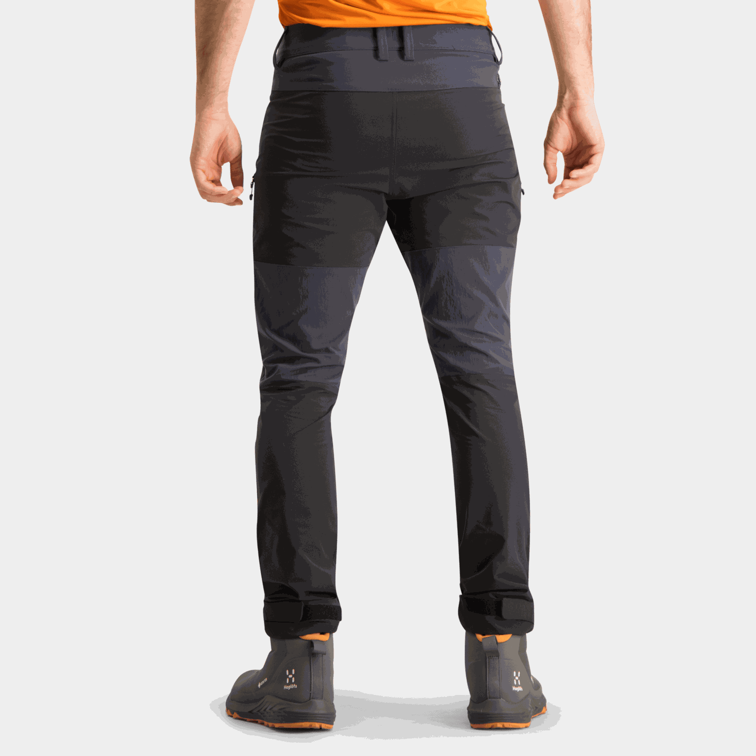 Calças skinny com zircônias, calças de caminhada