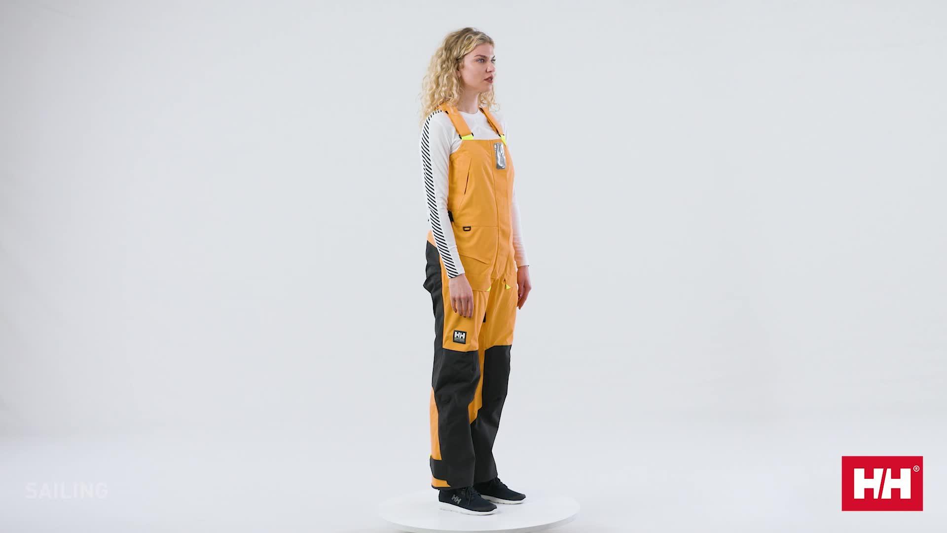 Skagen Offshore Bib Pant, seilerbukse dame - Grå