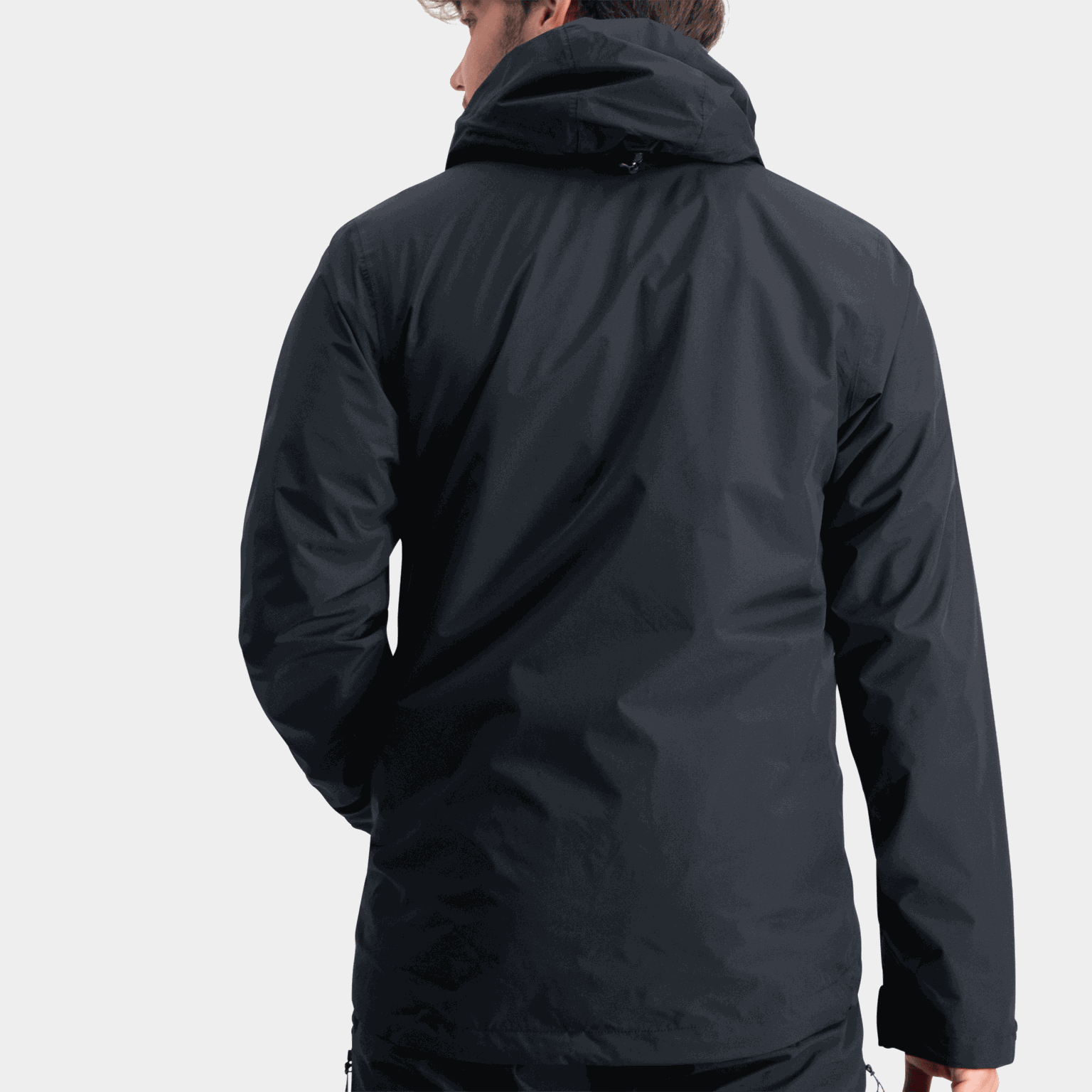  Heggelia Shell Jacket, pánská skořápková bunda - černá